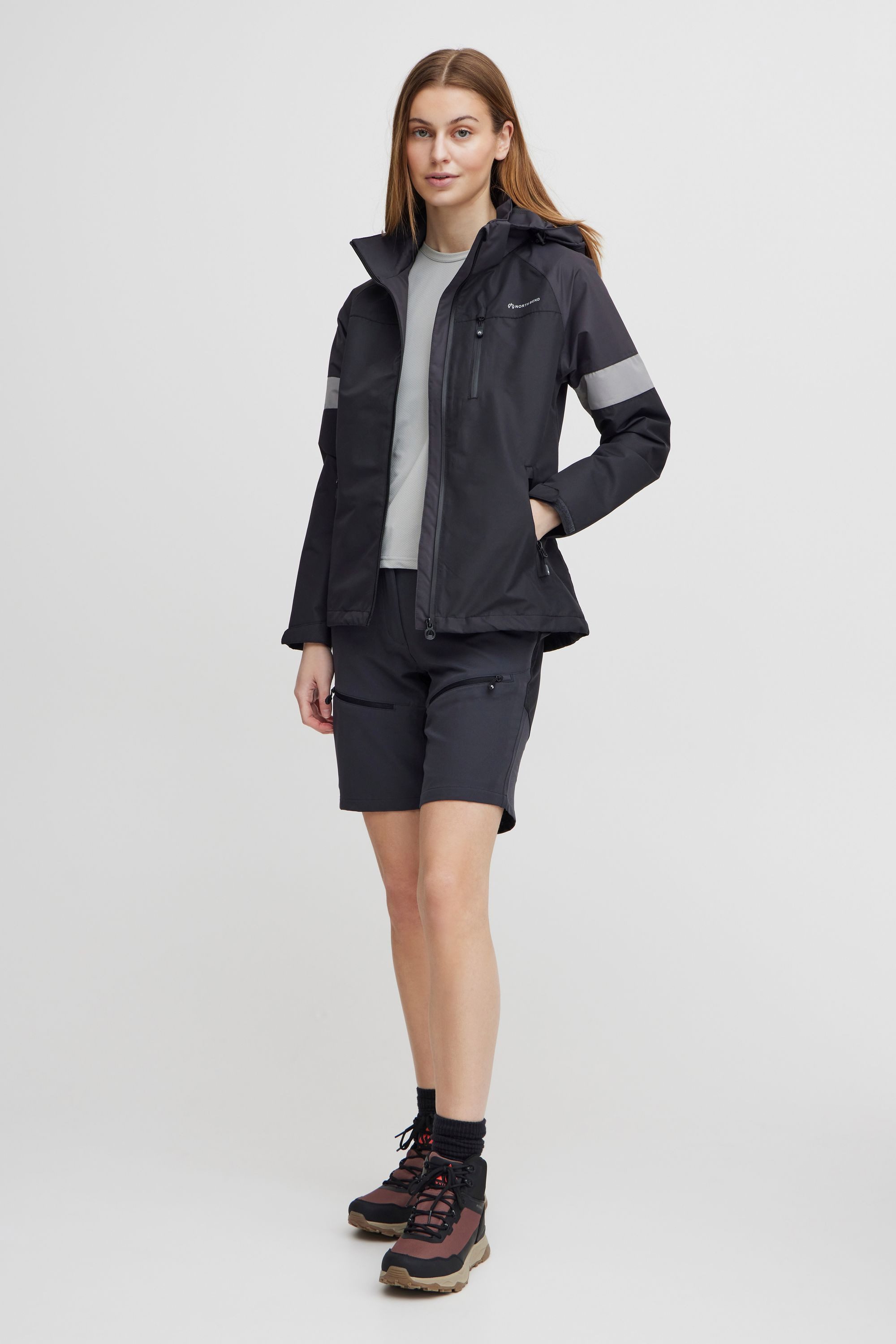 North Bend Kurzjacke NBToana W W-PRO 10.000 mit wasserdichter Beschichtung