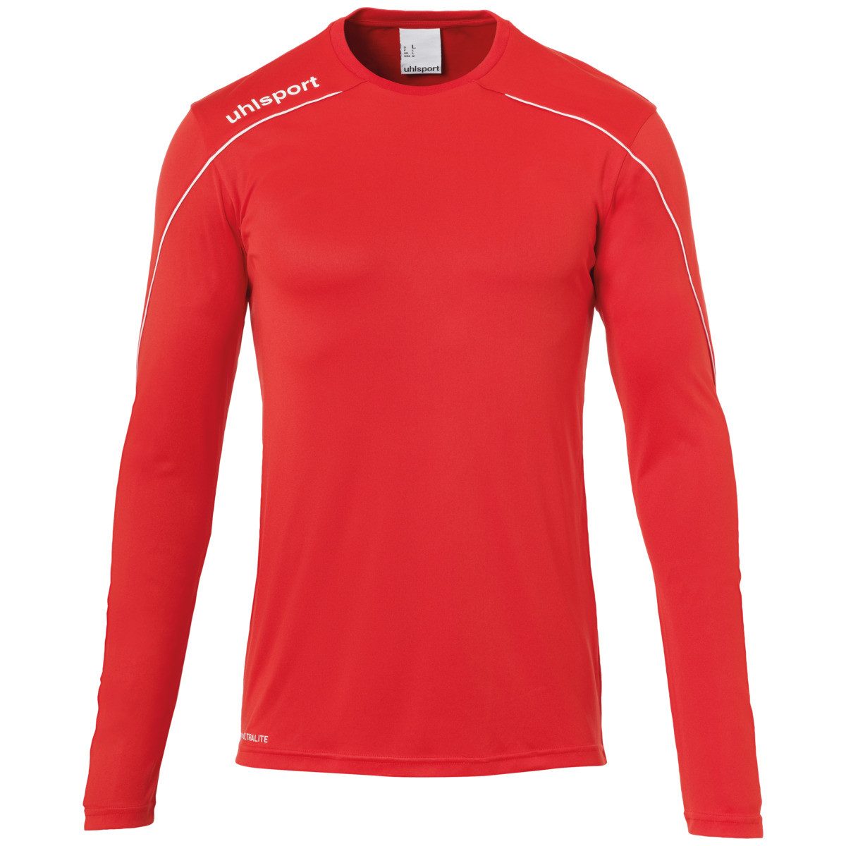 uhlsport Langarmshirt Stream 22 rot/weiss Herren