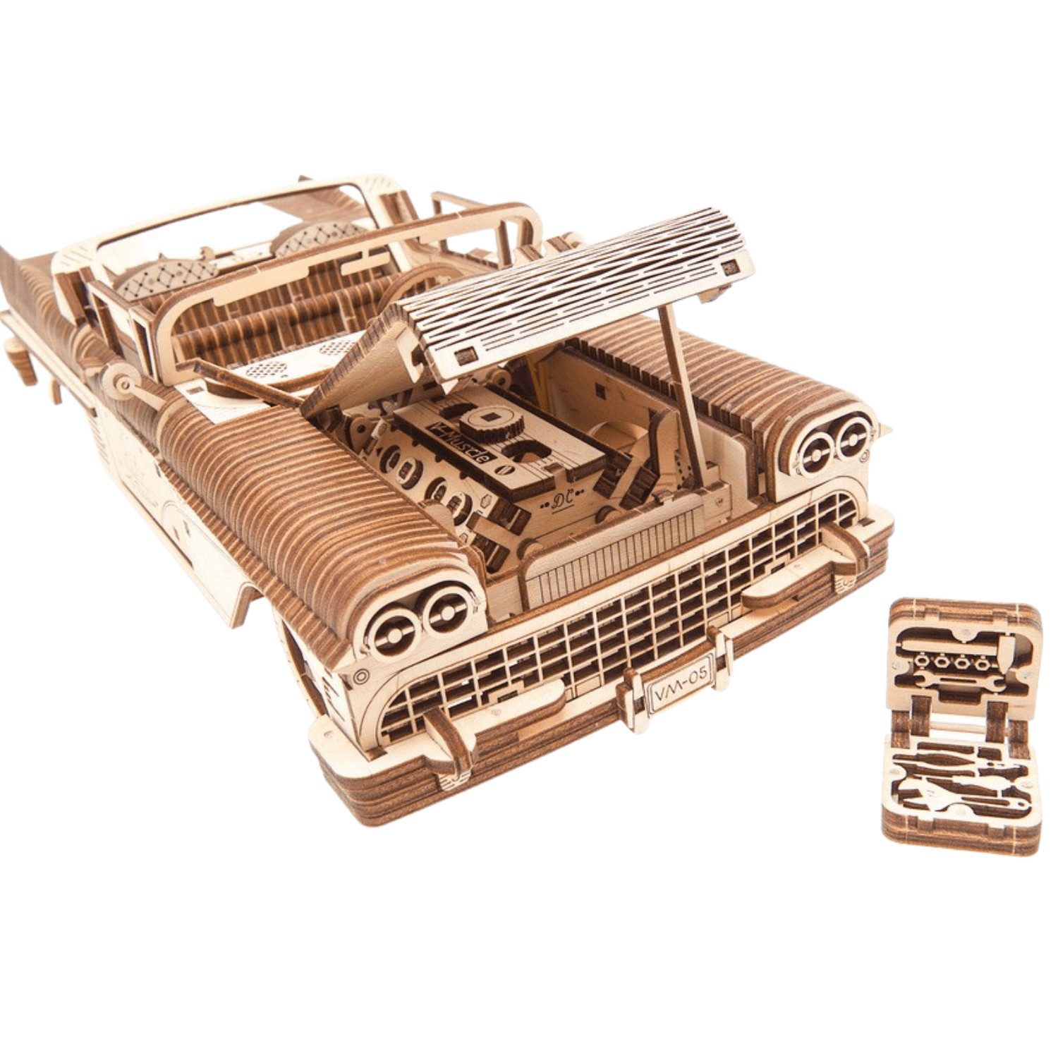 UGEARS Modellbausatz Traumcabriolet VM-05 aus Holz, (739-tlg)