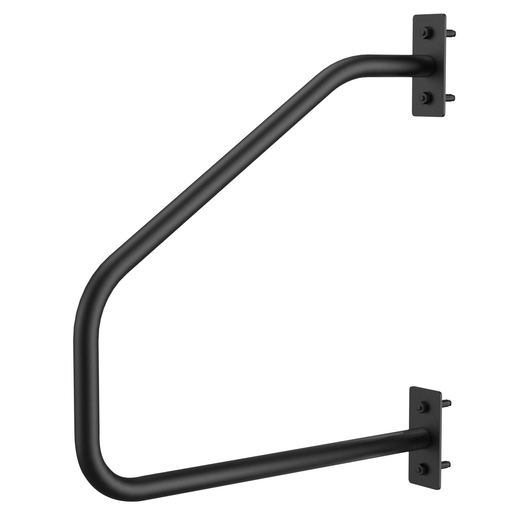 BBG Haltegriff Badezimmer Haltegriff aus Metall mit Wand-& Bodenmontage,40 cm / 60 cm, rutschfest, korrosionsbeständig, bis 136 kg belastbar
