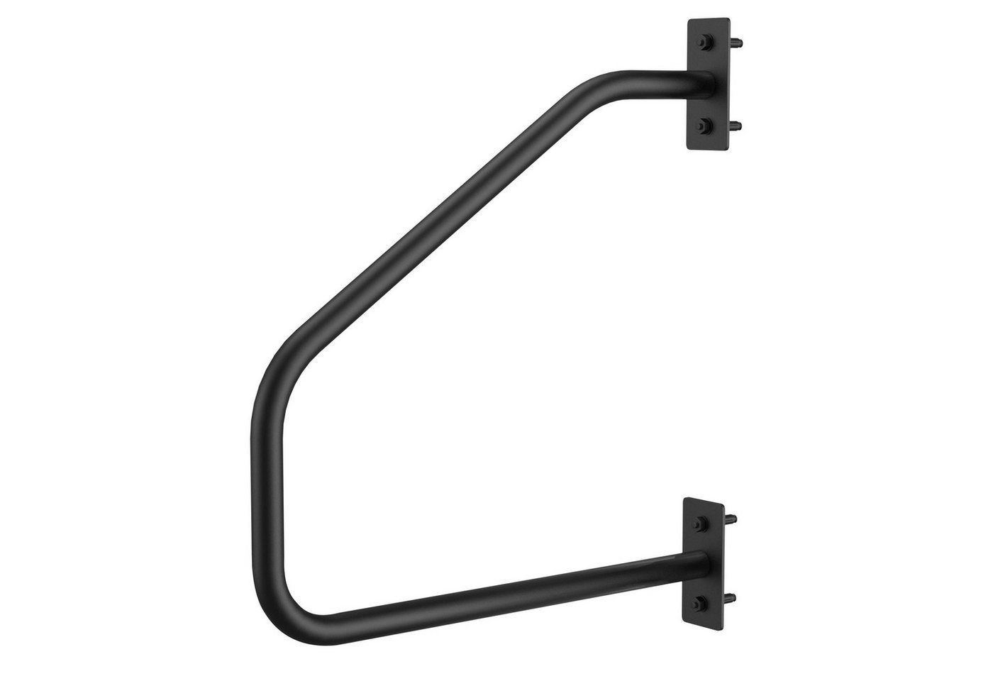 BBG Haltegriff Badezimmer Haltegriff aus Metall mit Wand-& Bodenmontage,40 cm / 60 cm, rutschfest, korrosionsbeständig, bis 136 kg belastbar