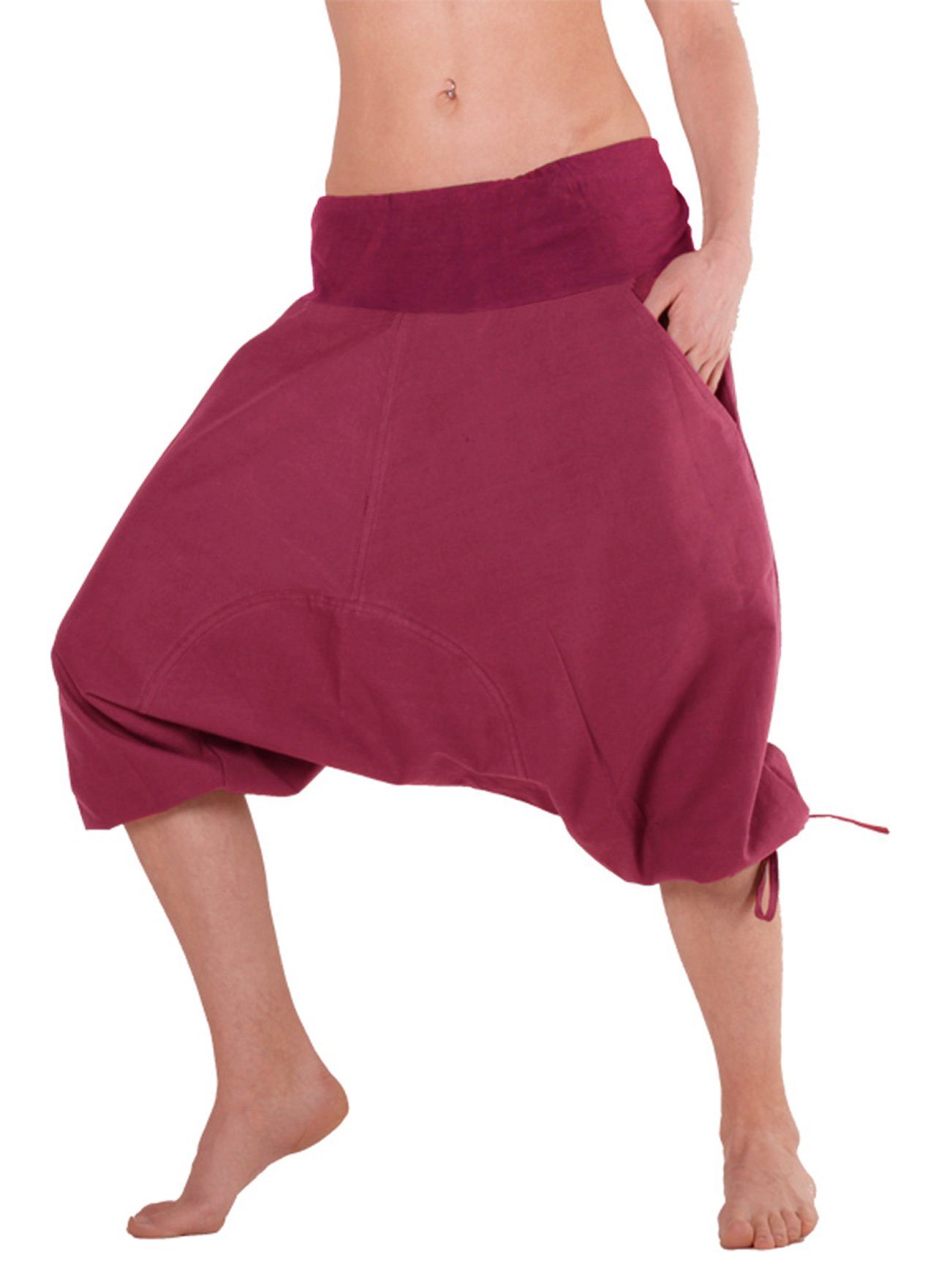 Leucht-Welten Haremshose Kurze Aladinhose mit tiefem günstig online kaufen