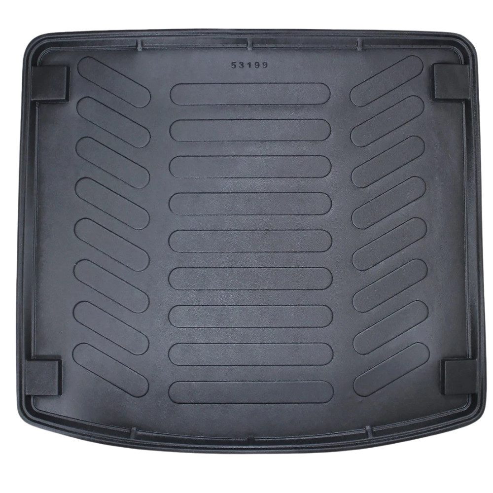 Trimak Passform-Fußmatten Kompatibel mit BMW X6 E71 2008-2014 3D Auto Gummimatten, BMW X6 E71 2008-2014 Kofferraummatte TPE Antirutschmatte