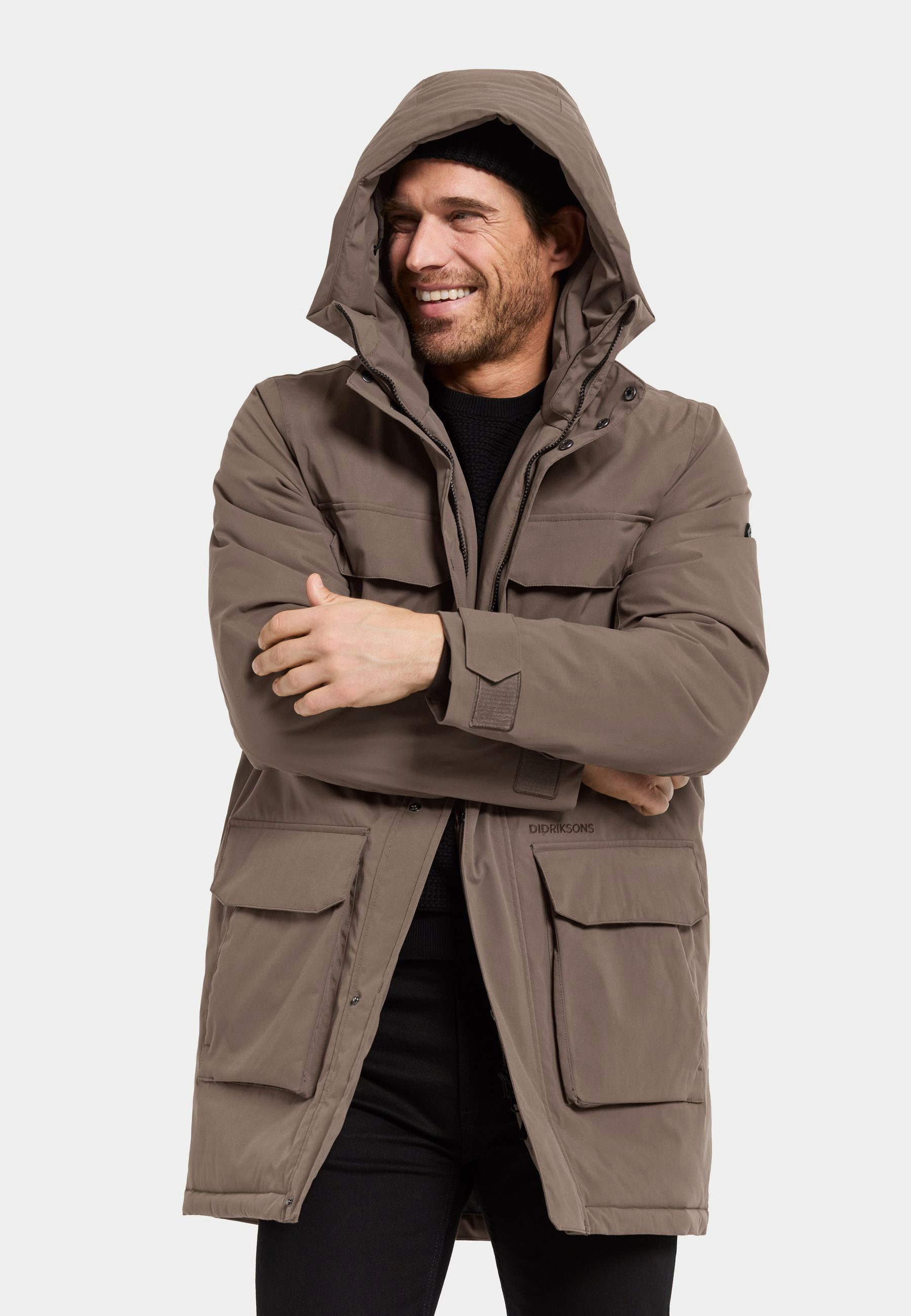 Didriksons Winterjacke Herren Winterparka Wintermantel Wasserdicht günstig online kaufen