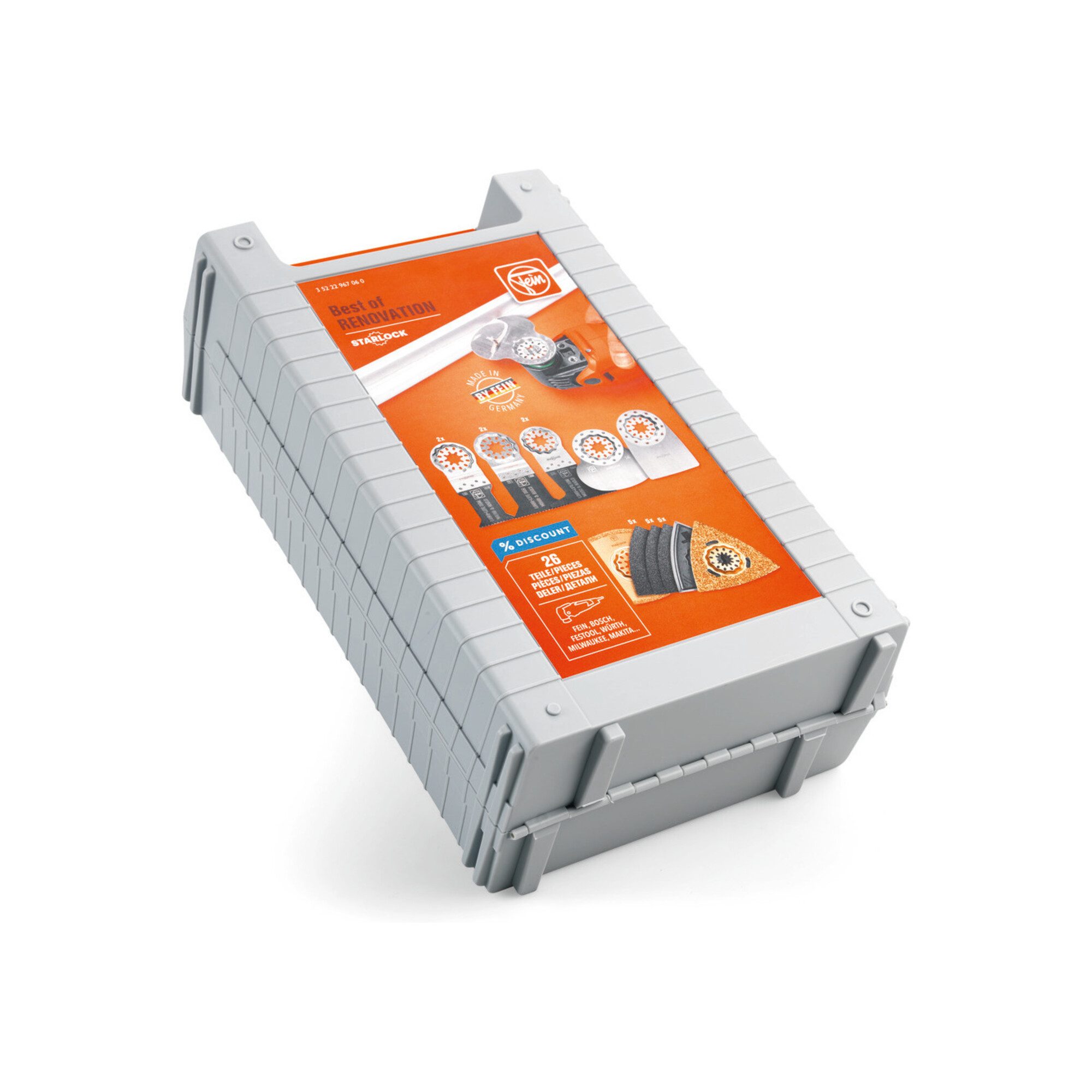 Fein Multitool Fein Best of Starlock RENOVATION 26-teilig