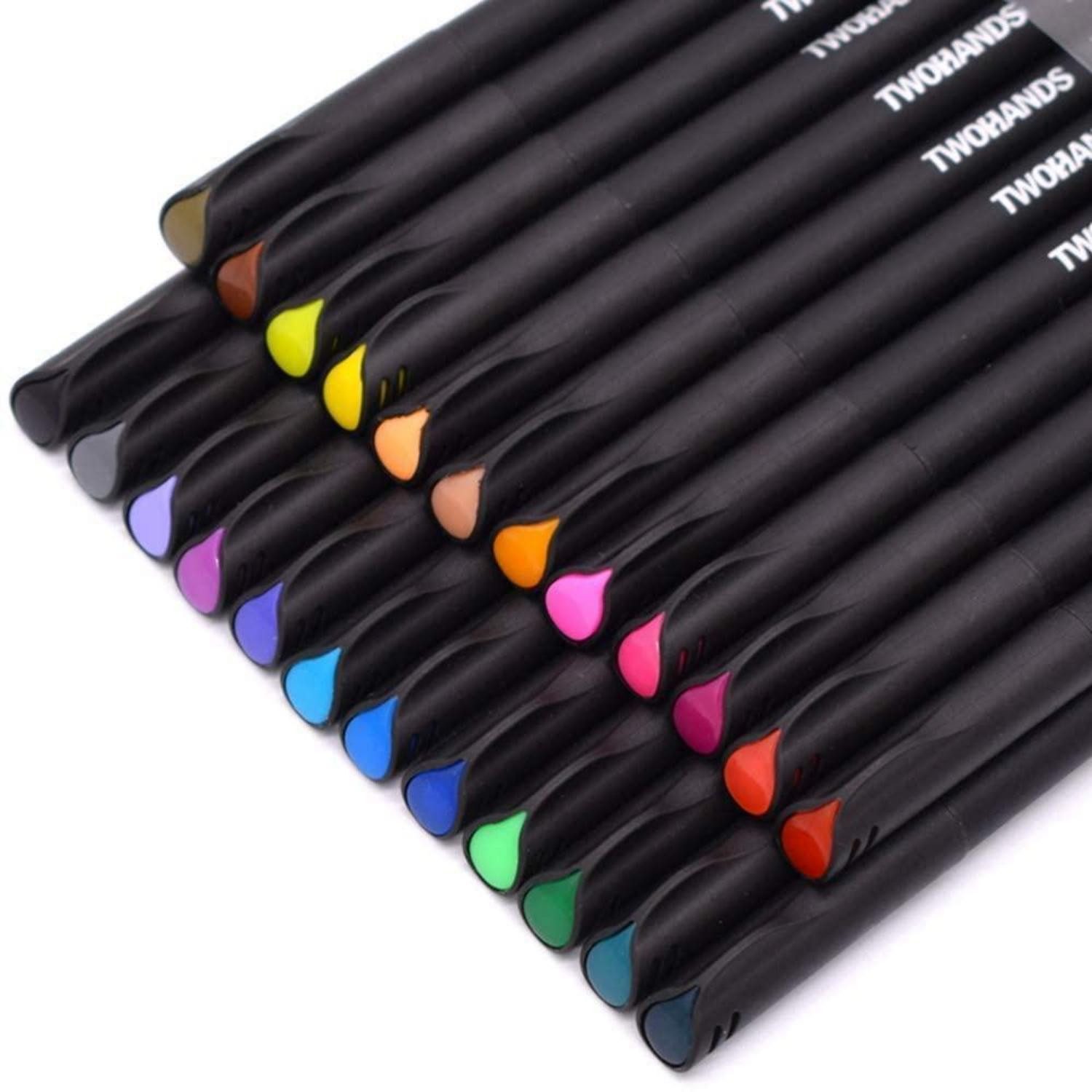 LuxusKollektion Fineliner Fineliner Set 24 Farben 0.4mm Feine Spitze