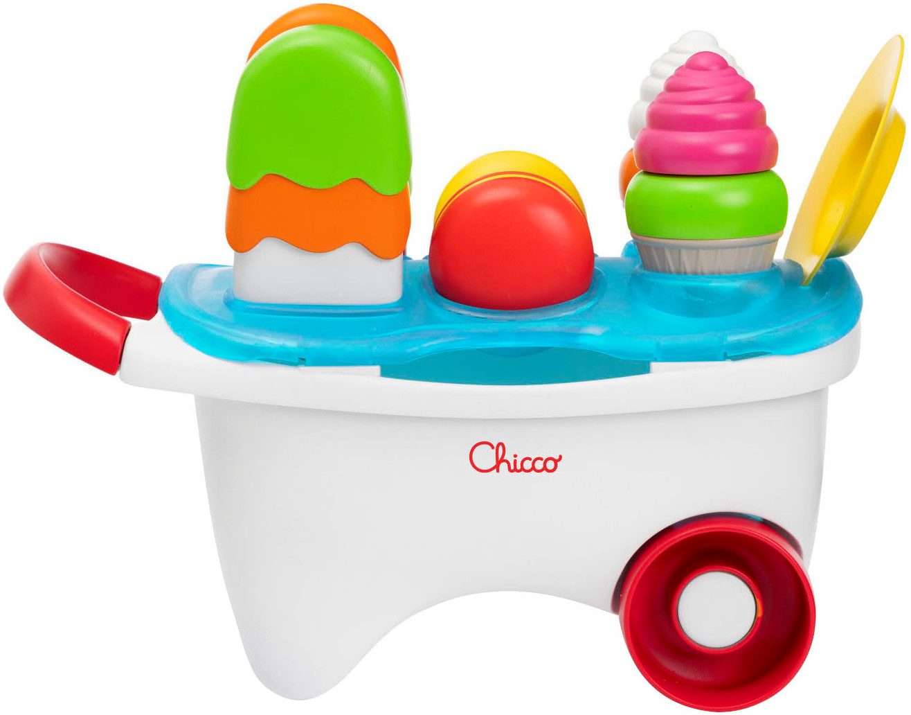 Chicco Steckspielzeug Eiswagen zum Сортировка