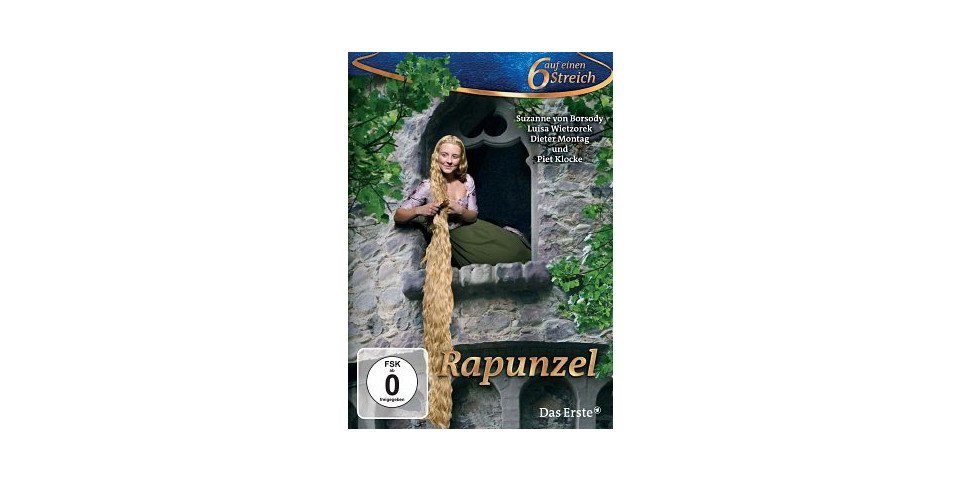 KNM Home Entertainment DVD Sechs auf einen Streich - Rapunzel