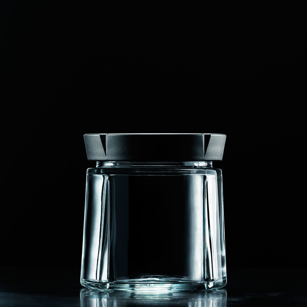 Aufbewahrungsglas 0.5L, Kunststoff Frischhaltedose CRU (lebensmittelecht) GRAND Glas, Rosendahl