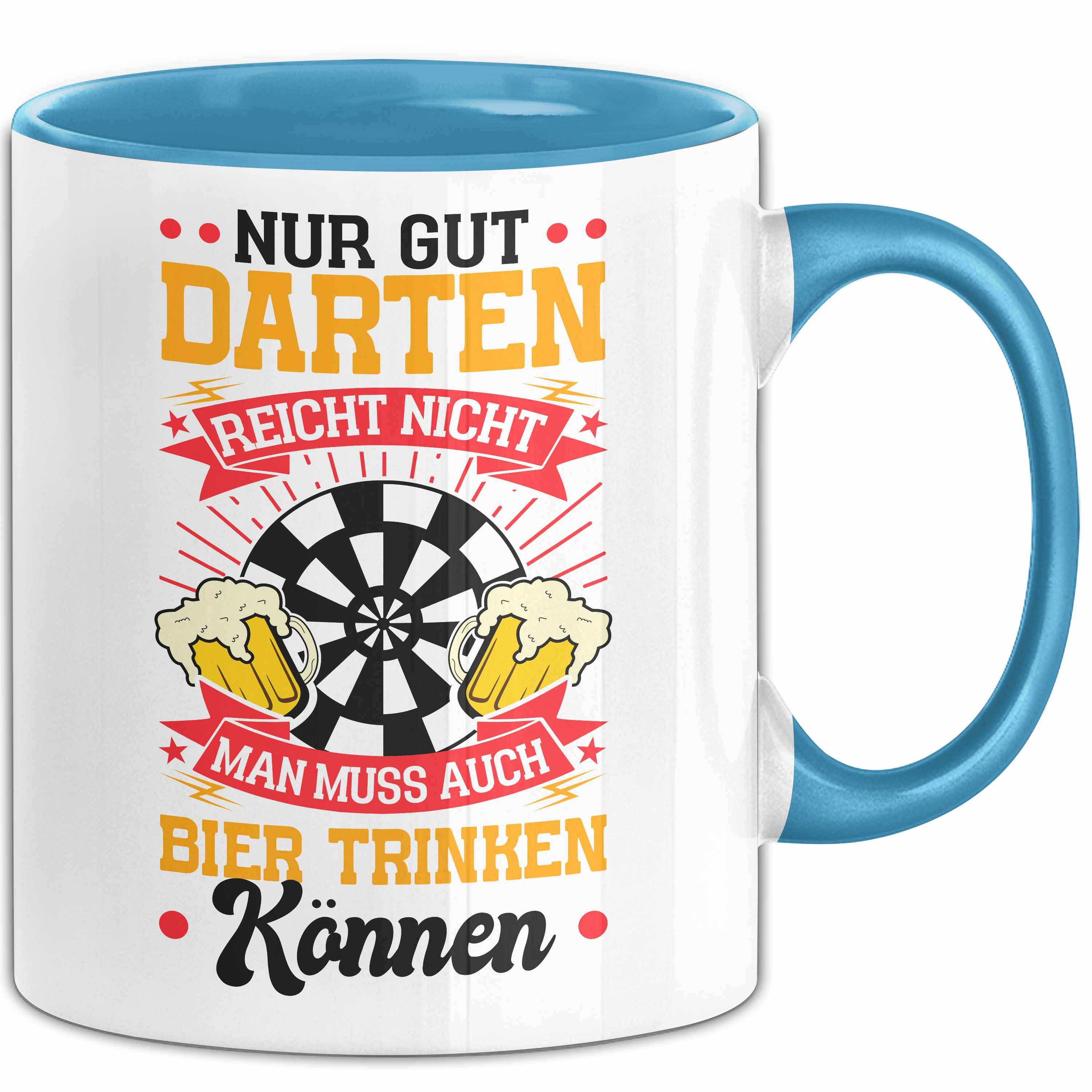 Tasse Dart Tasse Geschenk Dartsspieler Nur Gut Darten Reicht Nicht Man Muss