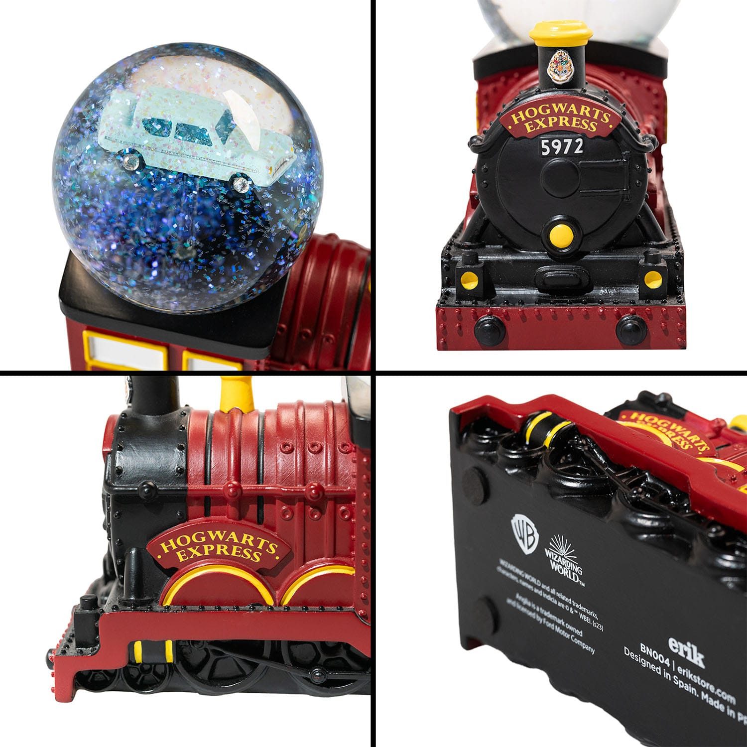 Grupo Erik Schneekugel Harry Potter Schneekugel (1 St), Schneekugel aus Resin und Glas