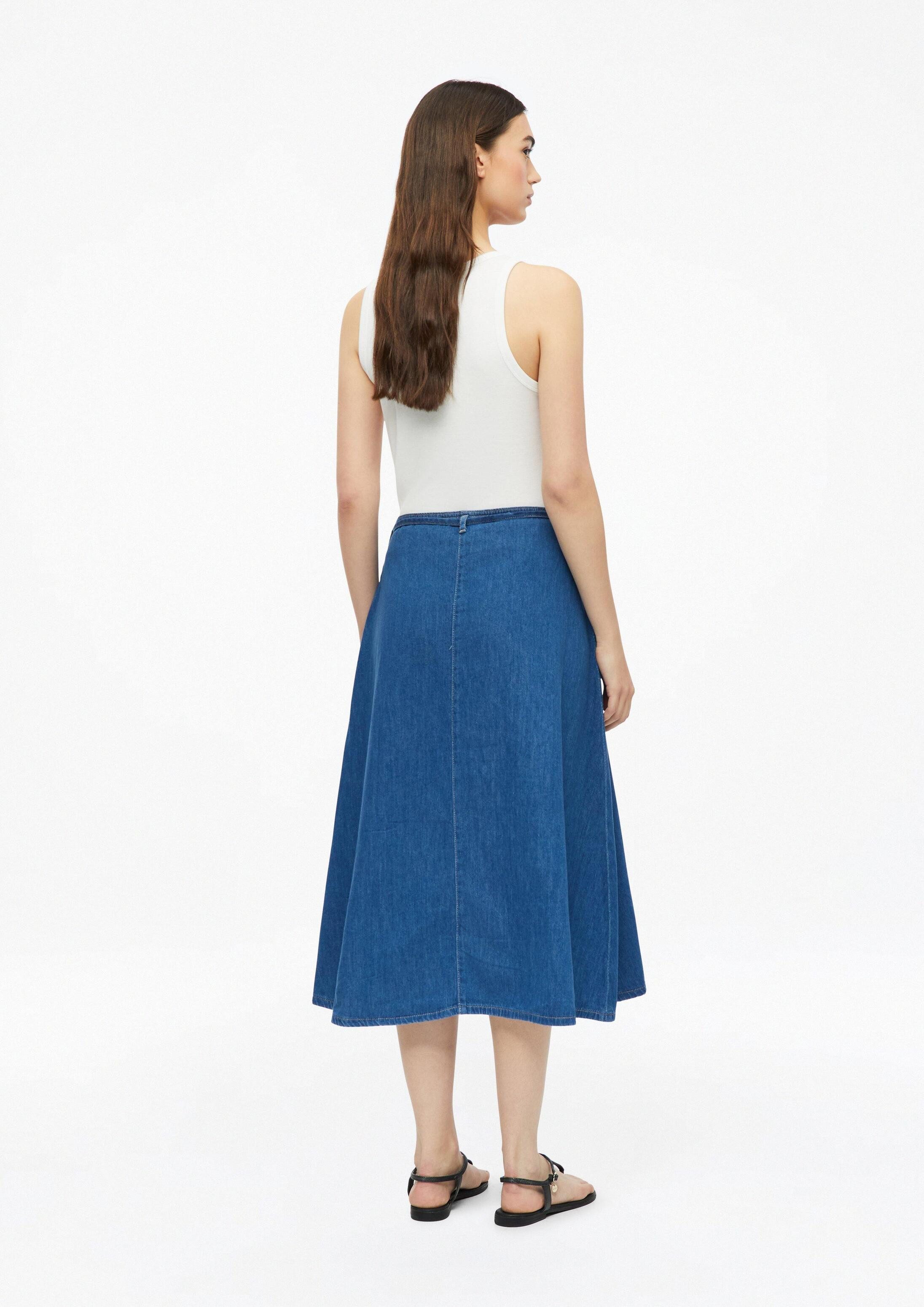 s.Oliver Midirock Rock Wickelrock aus Denim