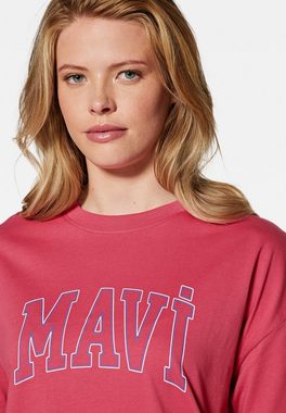 Mavi Rundhalsshirt MAVI LOGO SHORT SLEEVE TSHIRT T-Shirt Mit Mavi Print