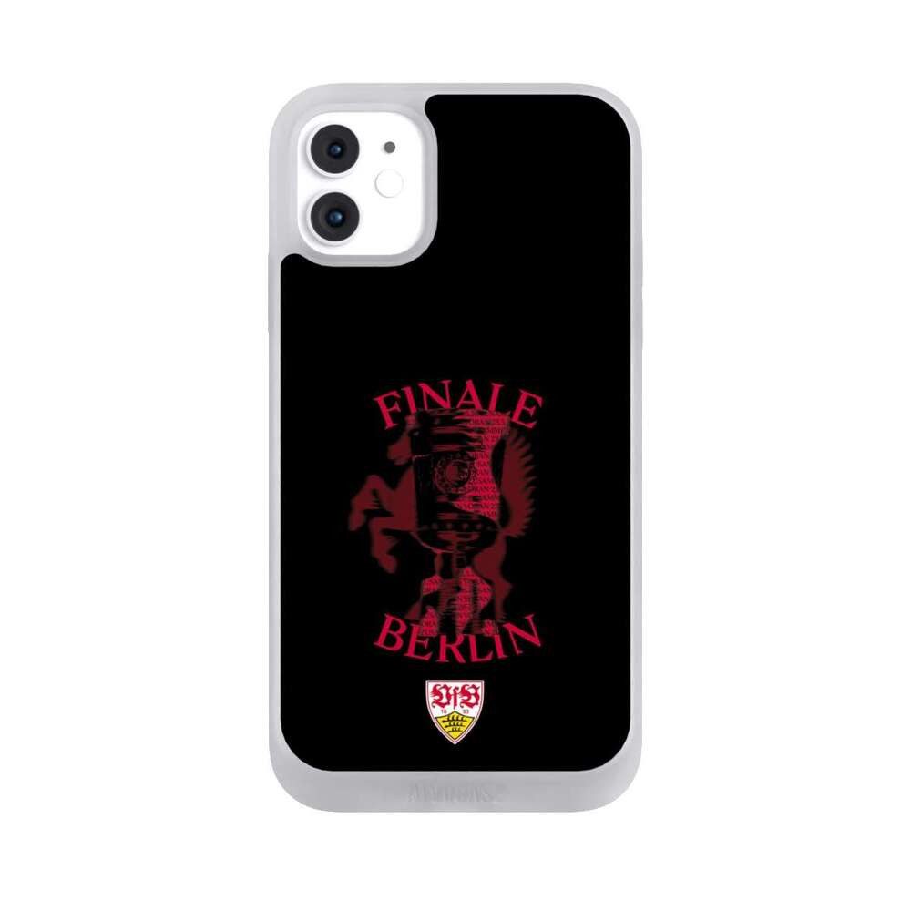 NIVOCASE Handyhülle VfB Stuttgart DFB Pokalfinale 2026 Offizielles Lizenzprodukt, Apple iPhone 11 Handyhülle Hülle NIVOpure Case Frozen
