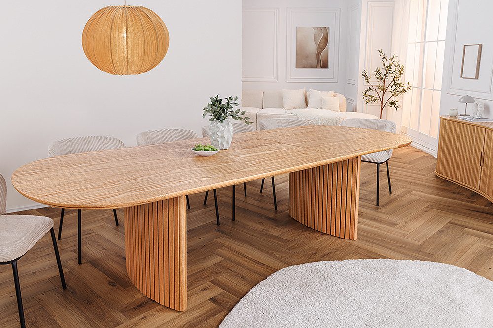 riess-ambiente Esstisch VALHALLA WOOD 220-280cm natur · aus Eichenfurnier m günstig online kaufen