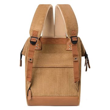 CABAIA Rucksack Adventurer Medium Dubai (Set, 3-tlg., inkl. 2 auswechselbaren Vordertaschen), Tagesrucksack mit austauschbaren Vordertaschen