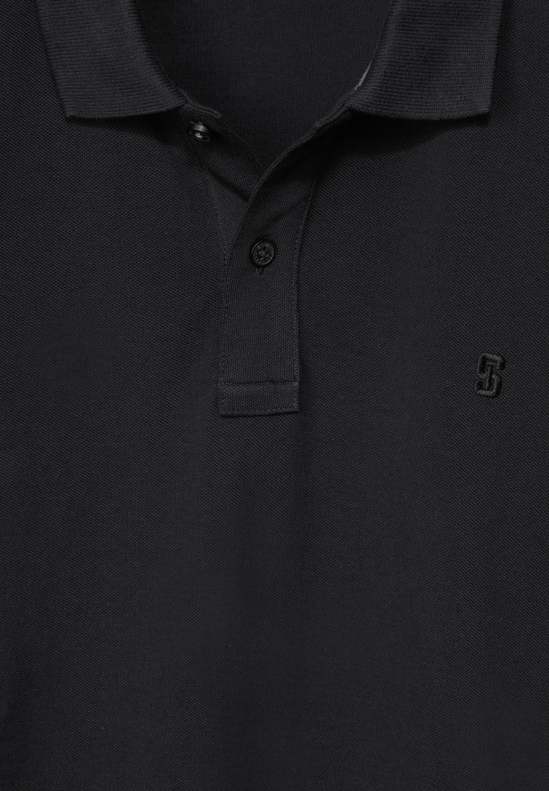 black Poloshirt STREET MEN ONE