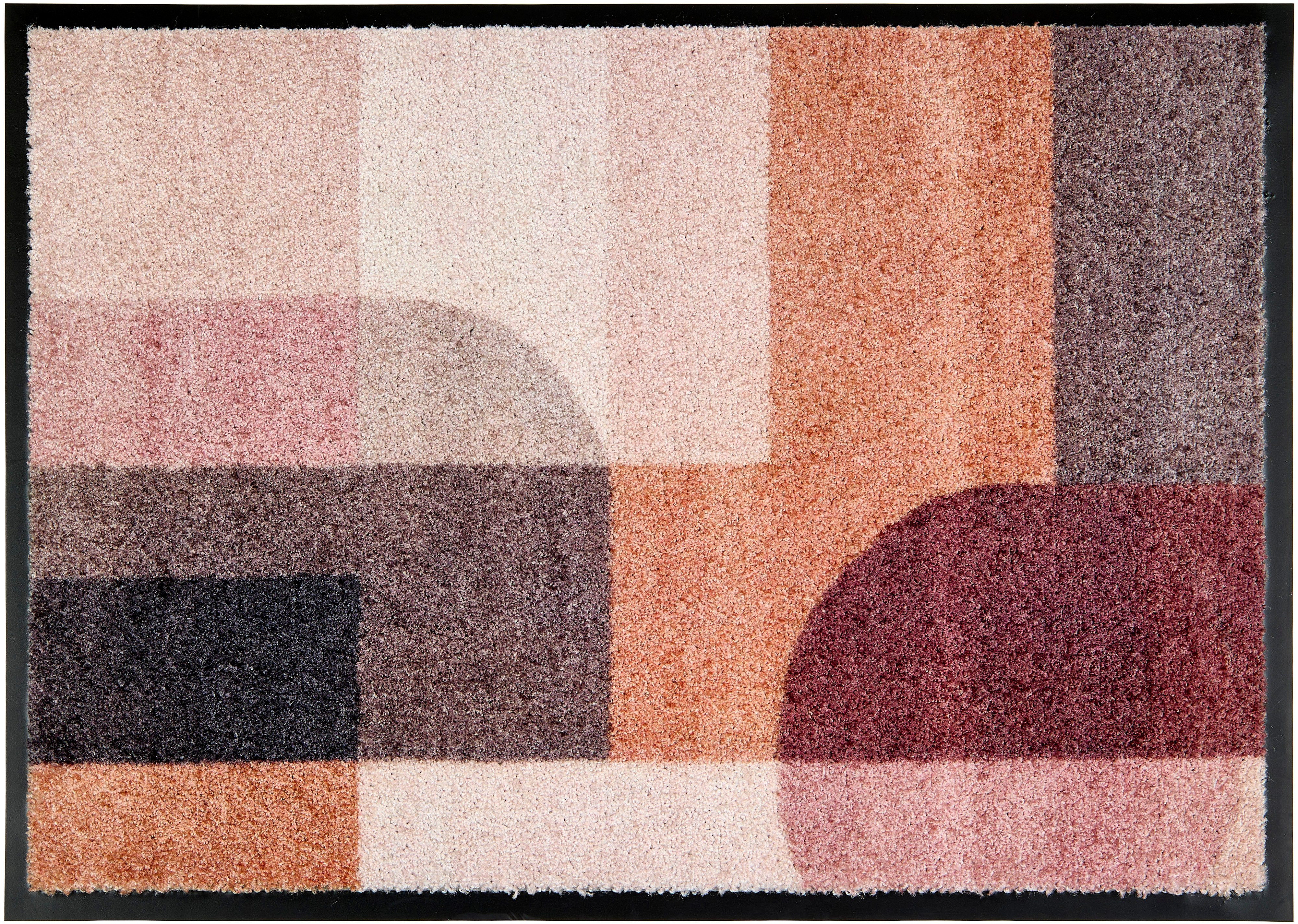 SCHÖNER WOHNEN-Kollektion Fußmatte Bellevue, rechteckig, Höhe: 8 mm, Türmatte, Schmutzfang, In und Outdoor, Sauberlauf, waschbar