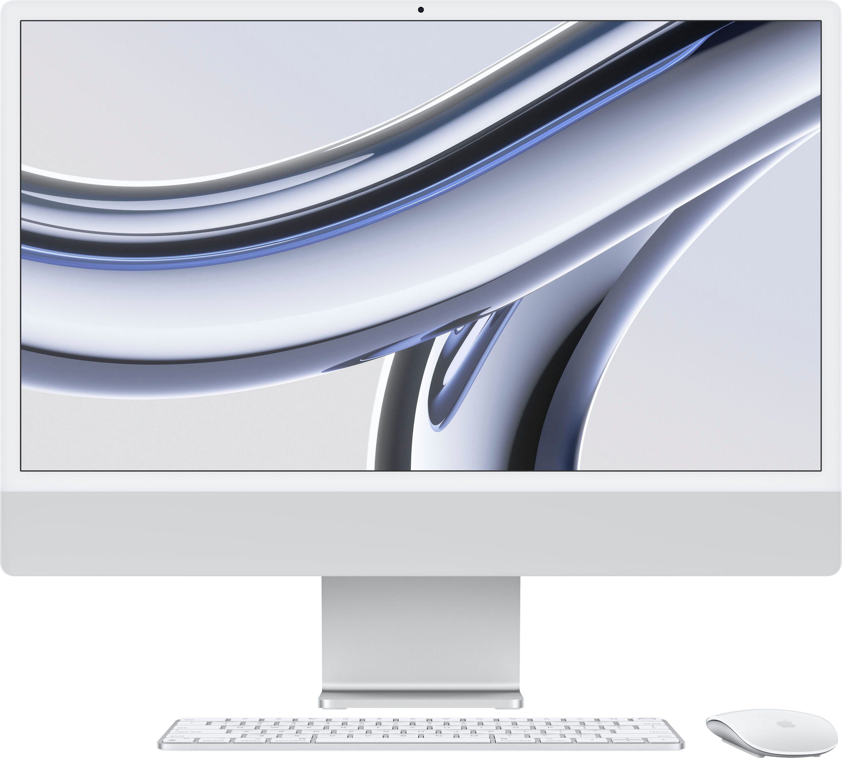 Apple iMac 24'' iMac (24 Zoll, Apple Apple M3 M3, 10-Core GPU, 8 GB RAM, 256 GB SSD)