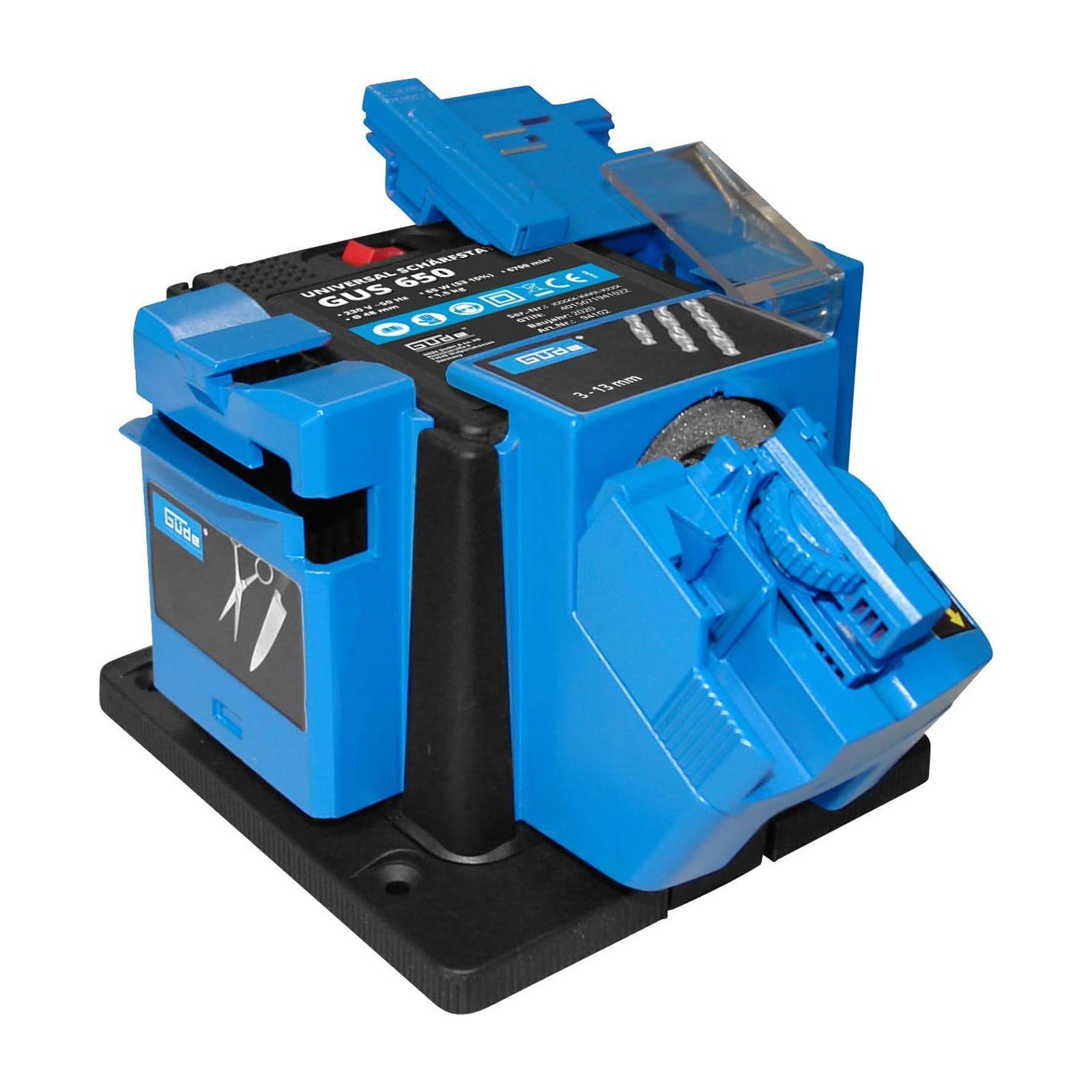 Güde Druckluftgeräte-Set Güde Universal-Schärfstation GUS 650, Packung