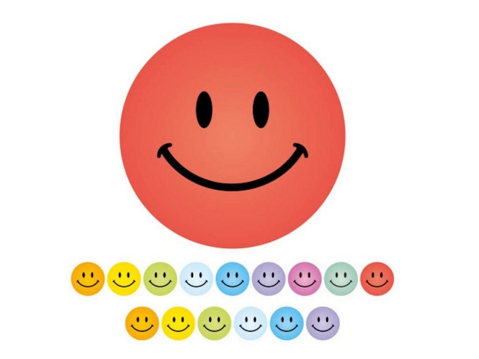 LK Trend & Style Sticker 1104 Smiley als Aufkleber, tolle Emoji