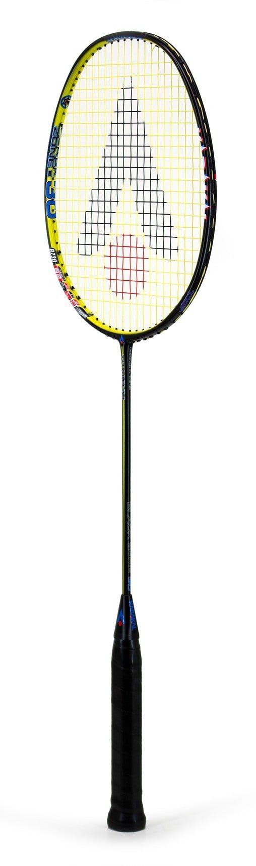 Karakal Badmintonschläger Black Zone 30 (82g/ausgewogen) schwarz/gelb - besaitet