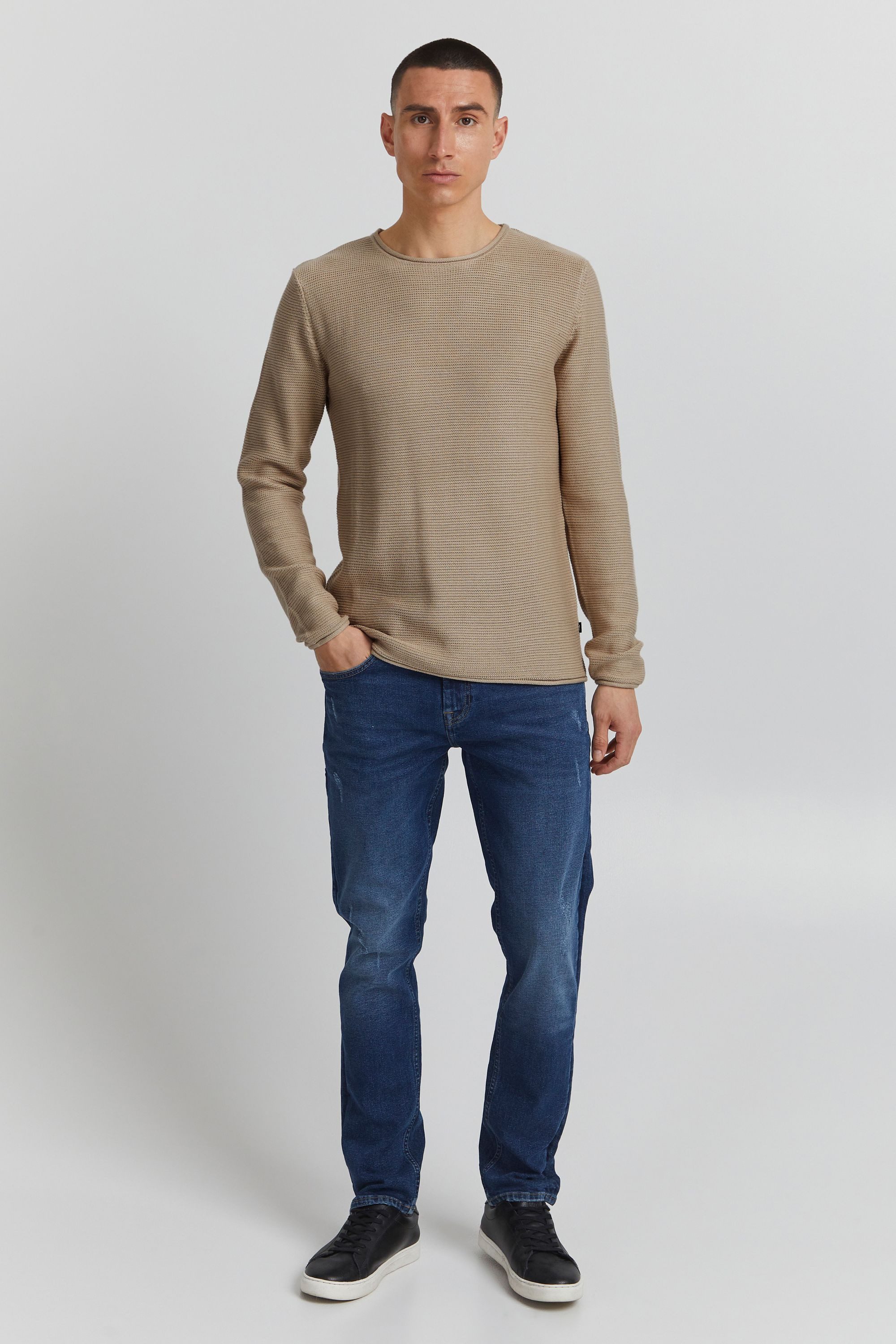 !Solid Strickpullover SDJarah Feinstrick-Pullover mit Rundhals-Ausschnitt