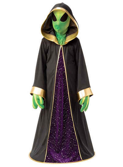 Metamorph Kostüm Grüner Alien Kostüm für Kinder, Macht Dich zum Herrscher der kleinen grünen Menschen