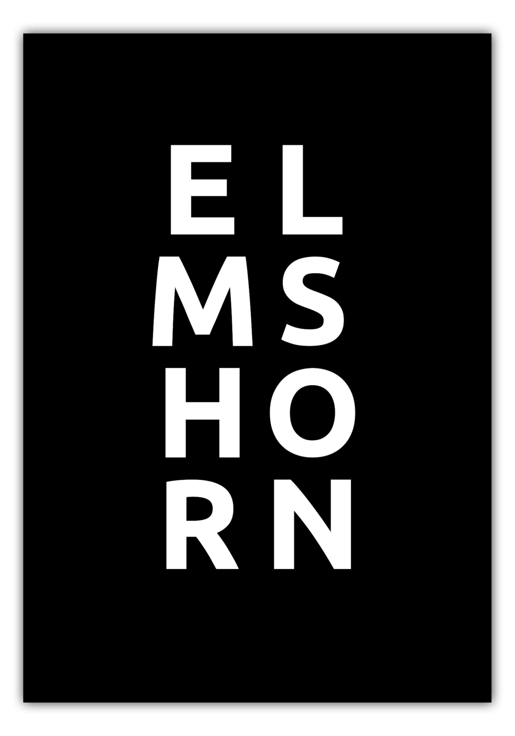 MOTIVISSO Poster Stadt ELMSHORN