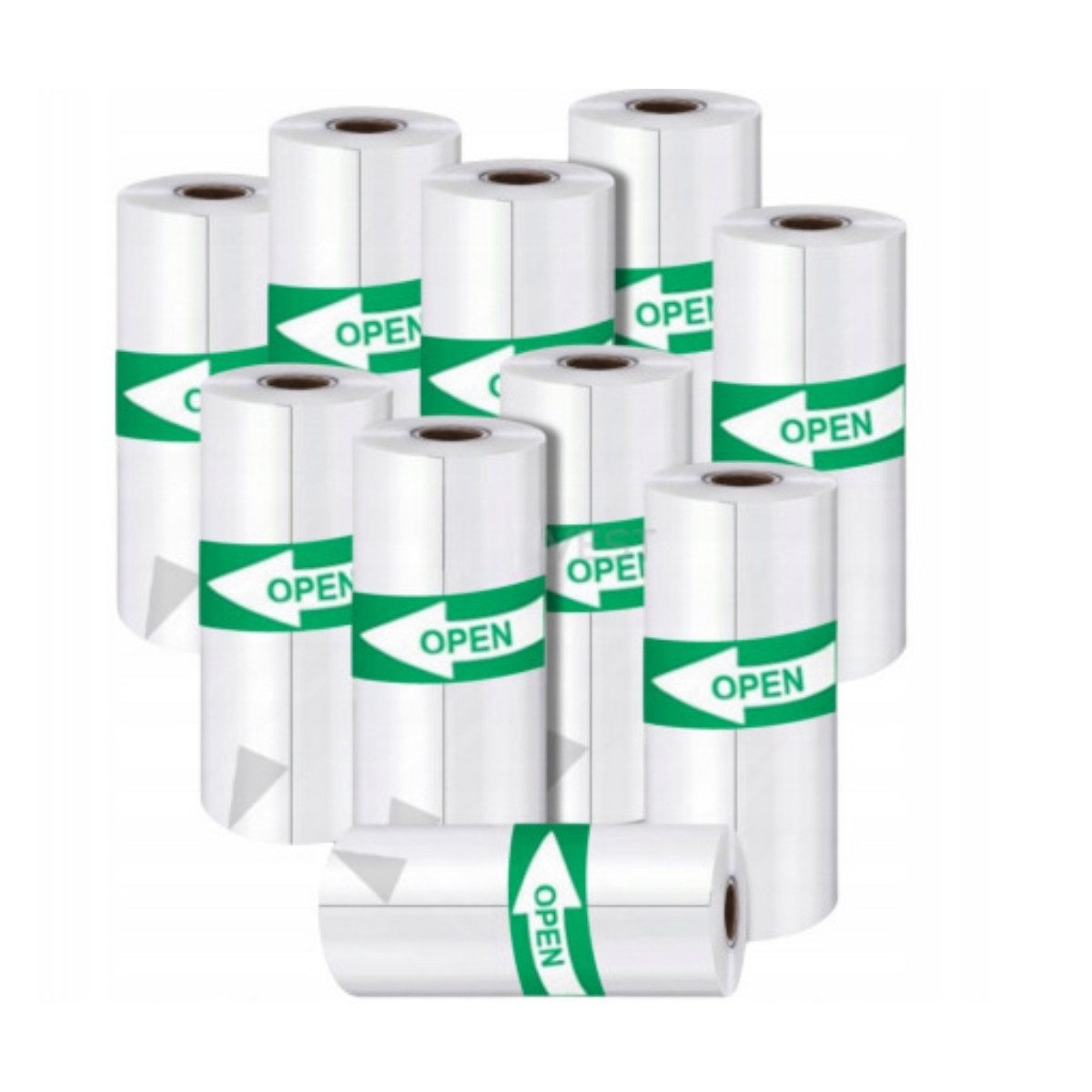 R2 Invest Thermopapier Rollen 5er Set für Mini Drucker 350 × 5,5 cm Kinderkamera