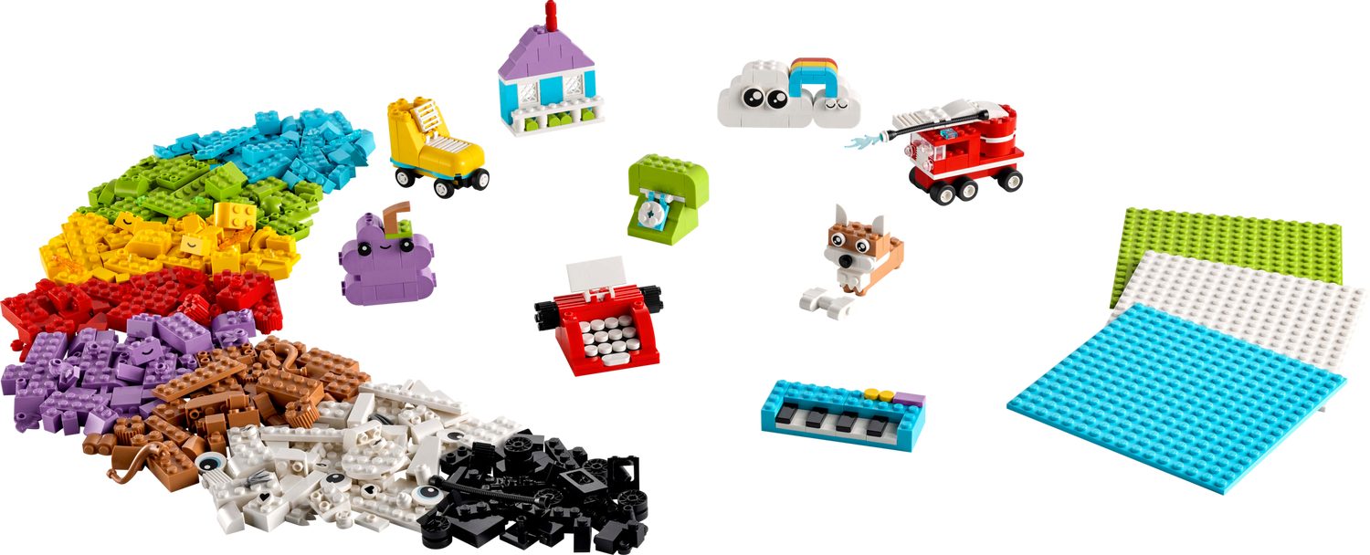 LEGO® Classic 11044 Kreativset zum Bauen und Spielen Spielbausteine, (Set, 750 St., Set)