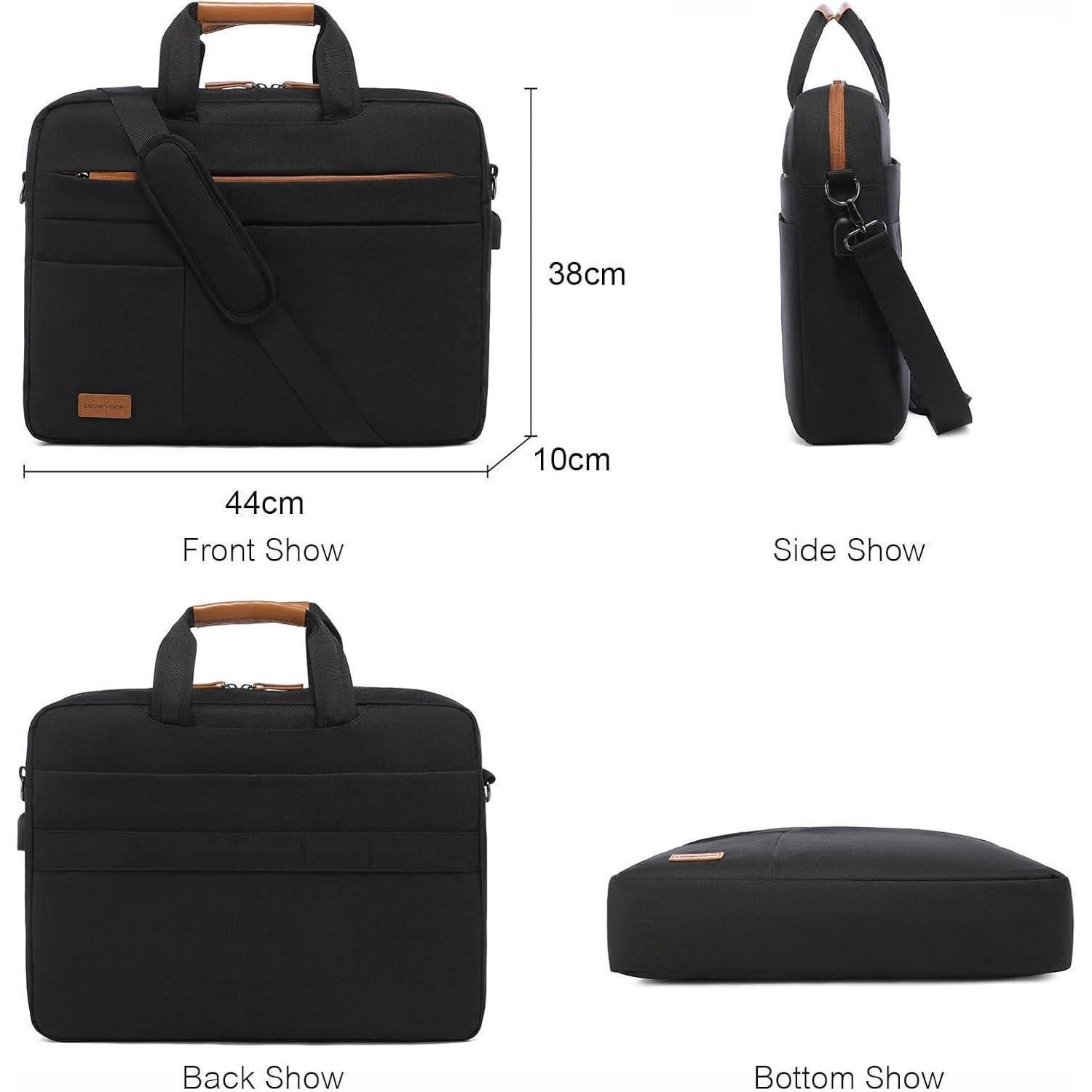 LuxusKollektion Laptoptasche Wasserdichte Laptoptasche 17 Zoll Herren Akten günstig online kaufen