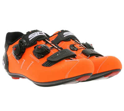 Sidi »SIDI Ergo 5 Carbon Rennrad-Schuhe ausgezeichnete Fahrrad-Schuhe mit Drehverschluss Sport-Ausrüstung Orange« Fahrradschuh