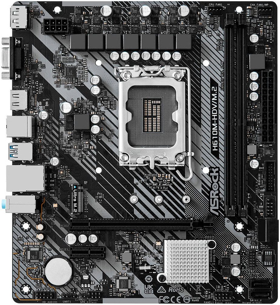 Asrock H610M-HDV/M.2 R2.0 Mainboard