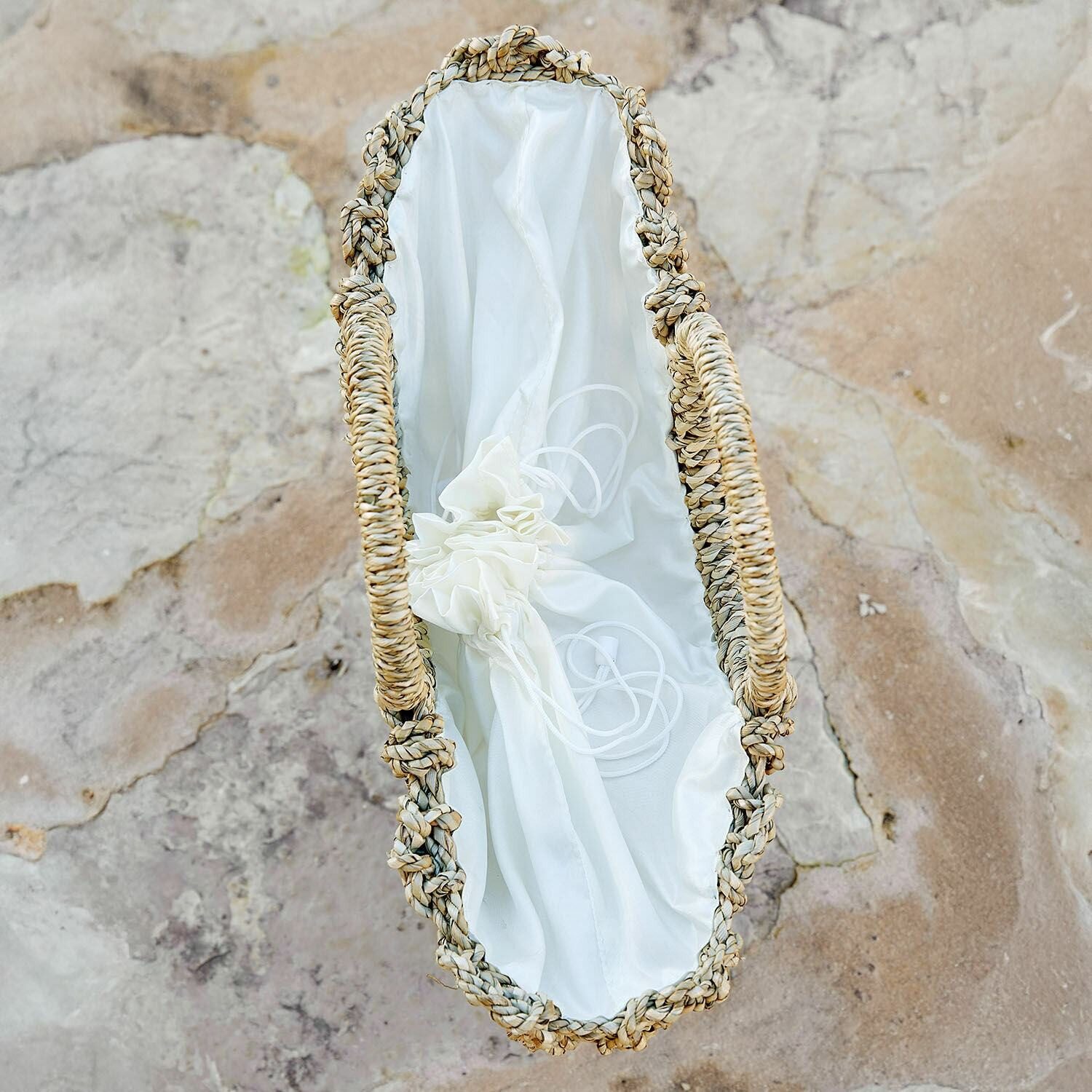 Mirabeau Handtasche Tasche Sagory braun/weiß