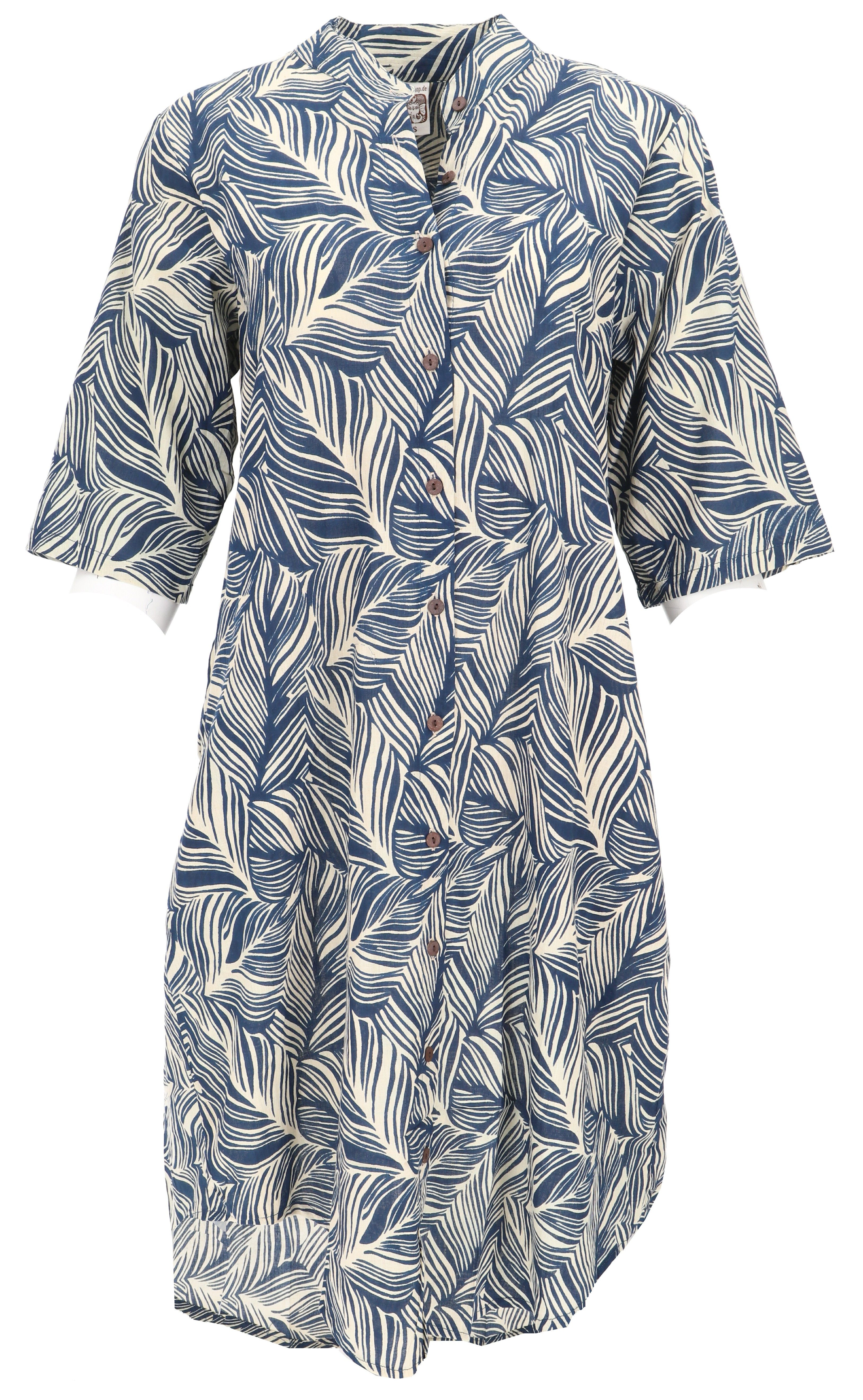 Guru-Shop Midikleid Boho Hemdkleid, lange Tunika günstig online kaufen