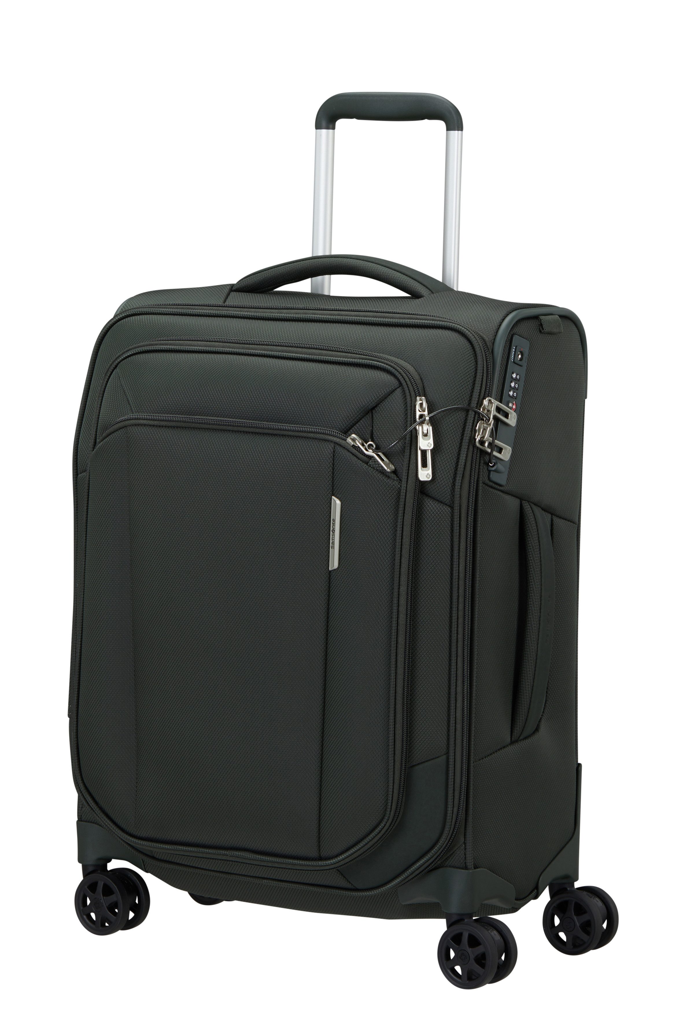 Samsonite Weichgepäck-Trolley RESPARK, verschiedene Größen und Farben, 4 Rollen, mit mehreren Tragegriffen, Innenmaterial aus Polyester