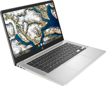 HP 14a-na0221ng Chromebook (35,6 cm/14 Zoll, Intel Celeron N4120, UHD Graphics 600, ChromeOS)