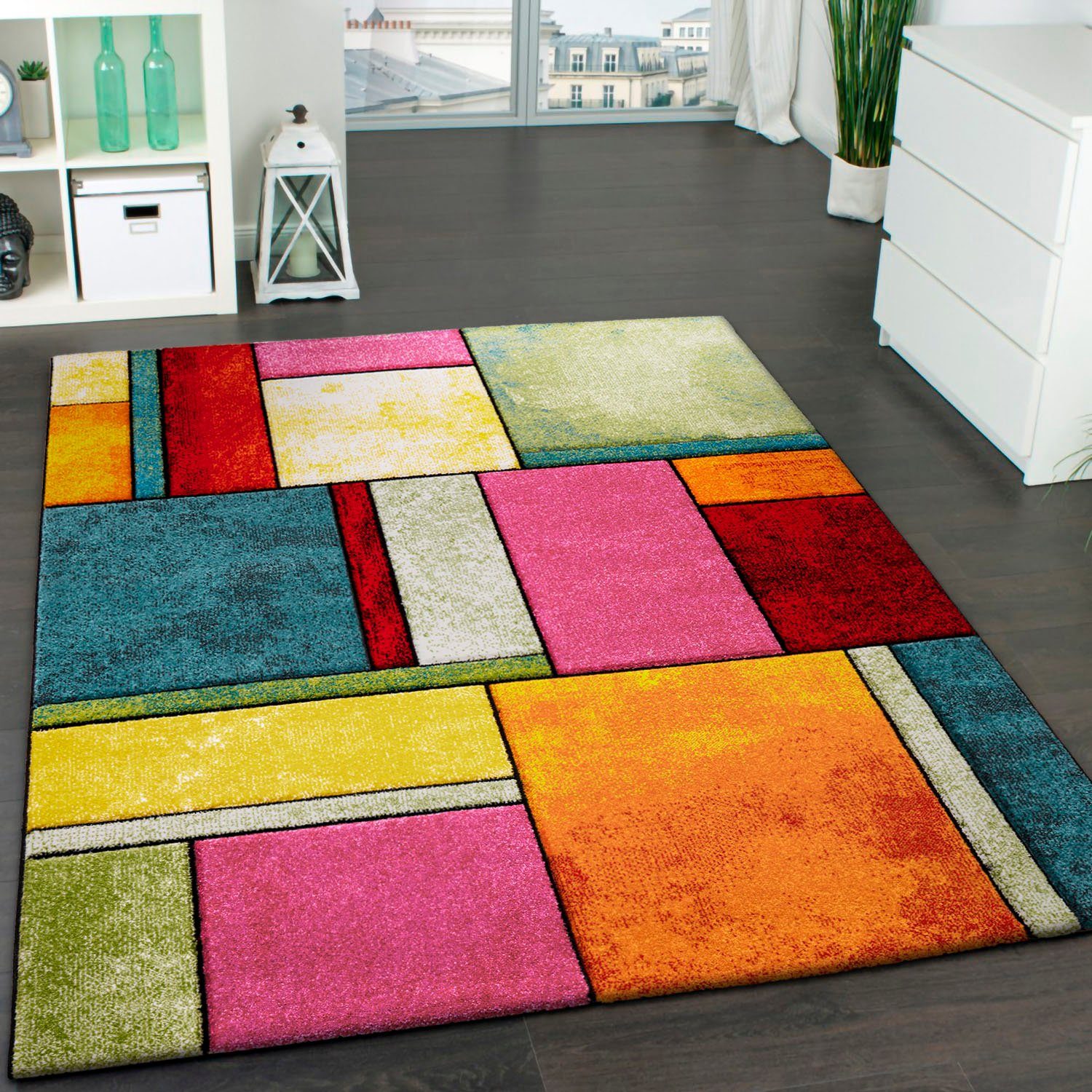Paco Home Teppich Brilliance 661, rechteckig, günstig online kaufen