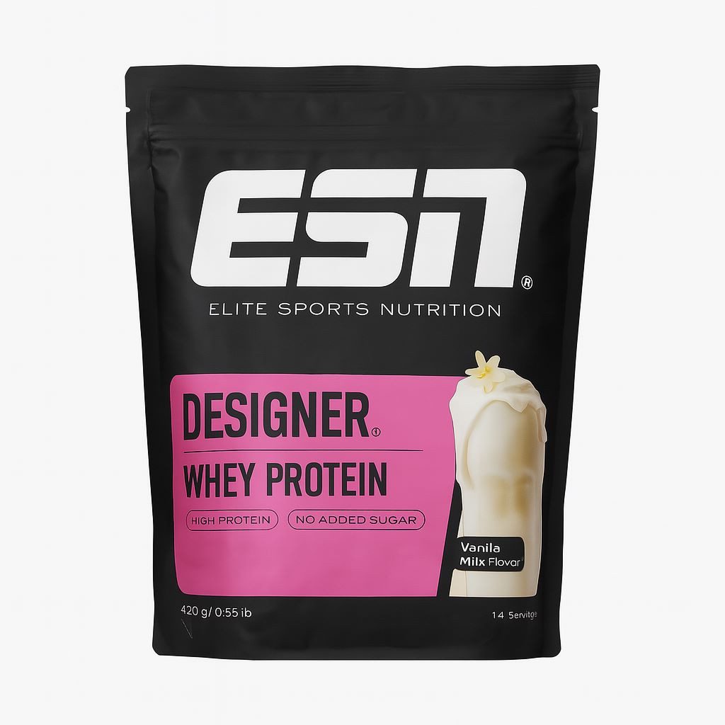 ESN ESN Designer Whey 420g Beutel Pulver, 420 g, Mit CFM Whey-Isolat – über 30 % Isolat-Anteil