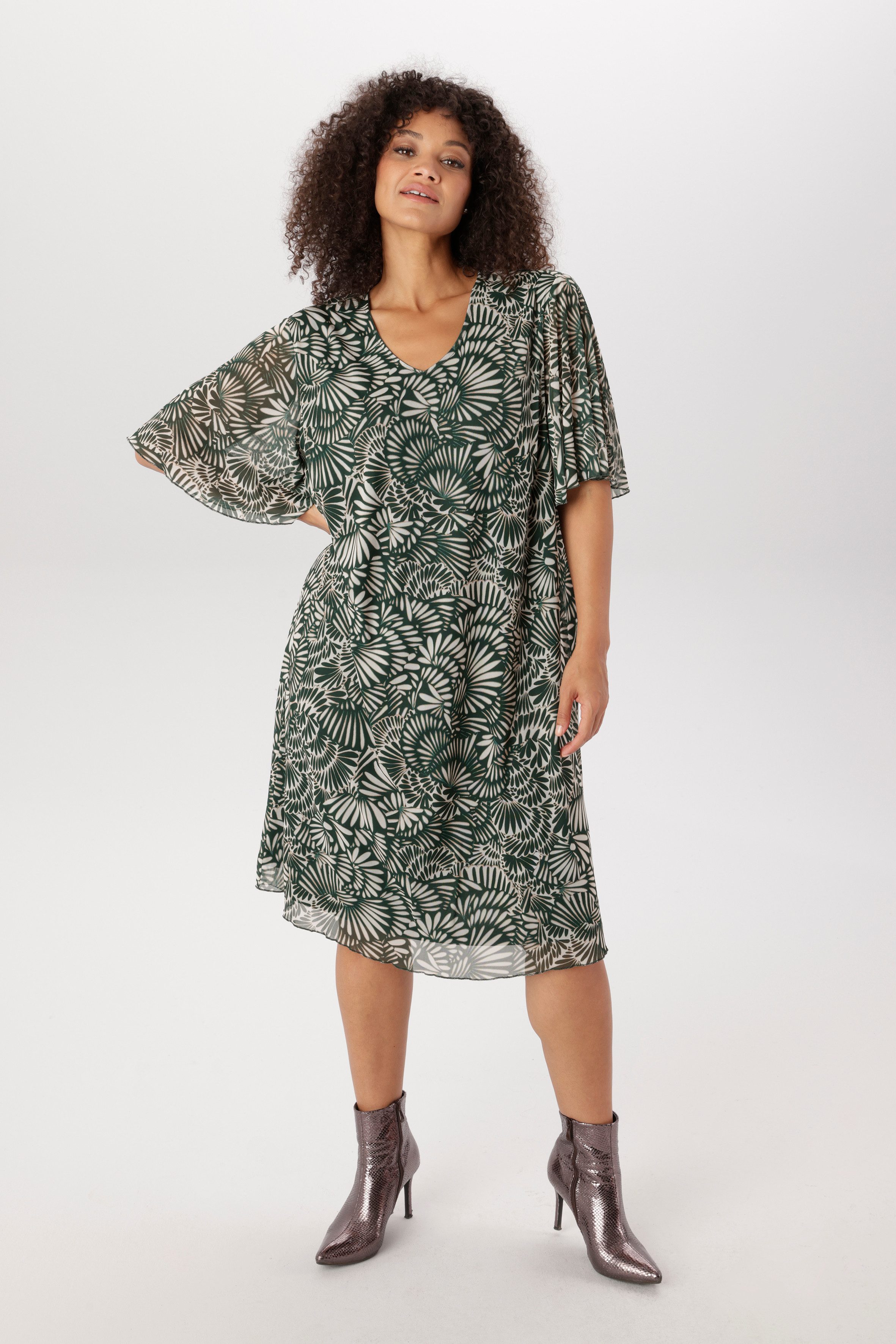 Aniston PLUS Meshkleid mit Flügelärmelchen - NEUE KOLLEKTION