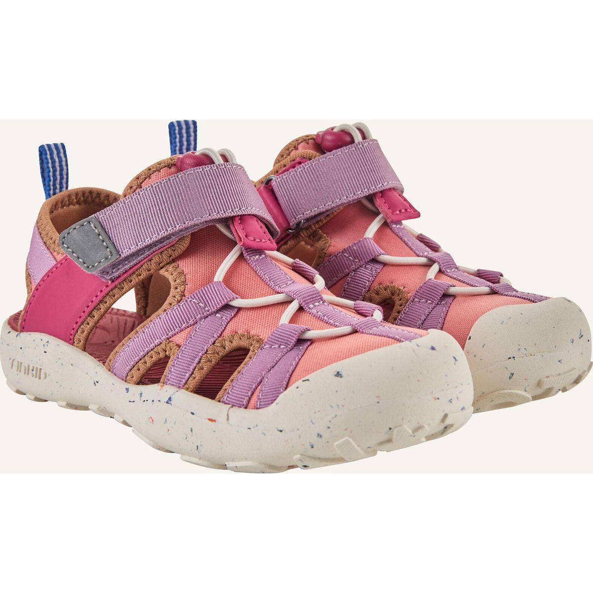 Finkid Salama Outdoorsandale Farbenfrohe, robuste Trekkingsandalen für Kinder, ideal für