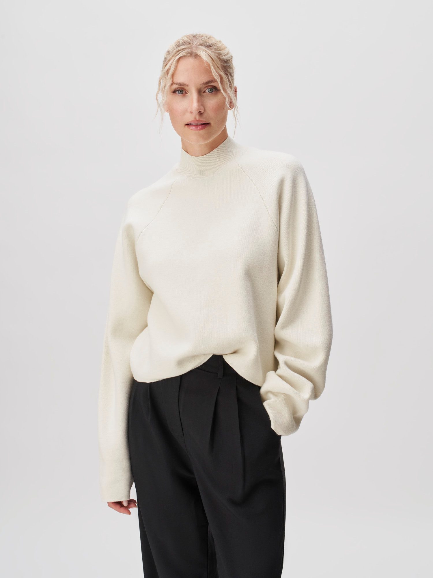 LeGer Strickpullover Heather, LeGer by Lena Gercke Loose fit mit Rundhalsau günstig online kaufen