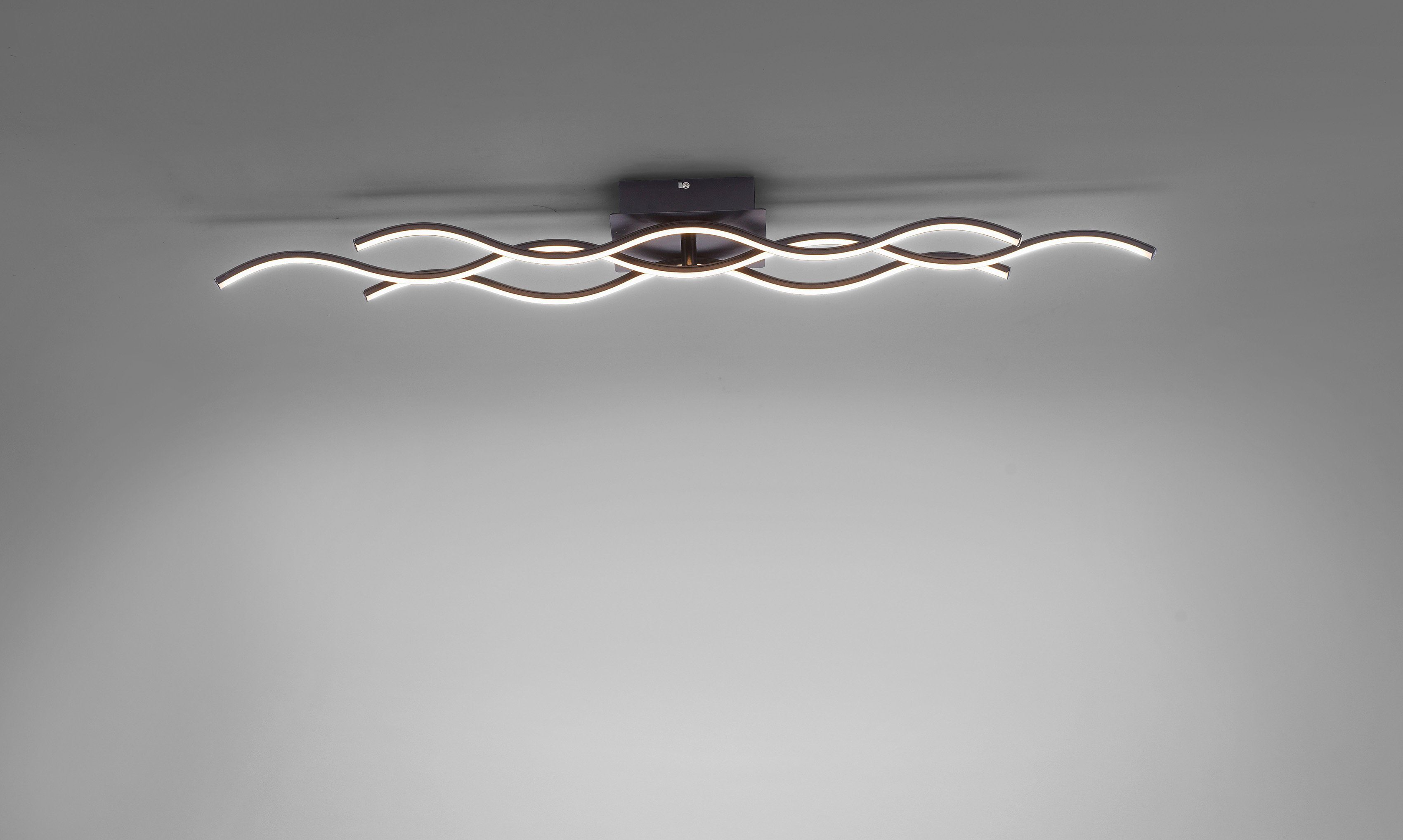 JUST LIGHT LED Deckenleuchte WAVE, LED günstig online kaufen