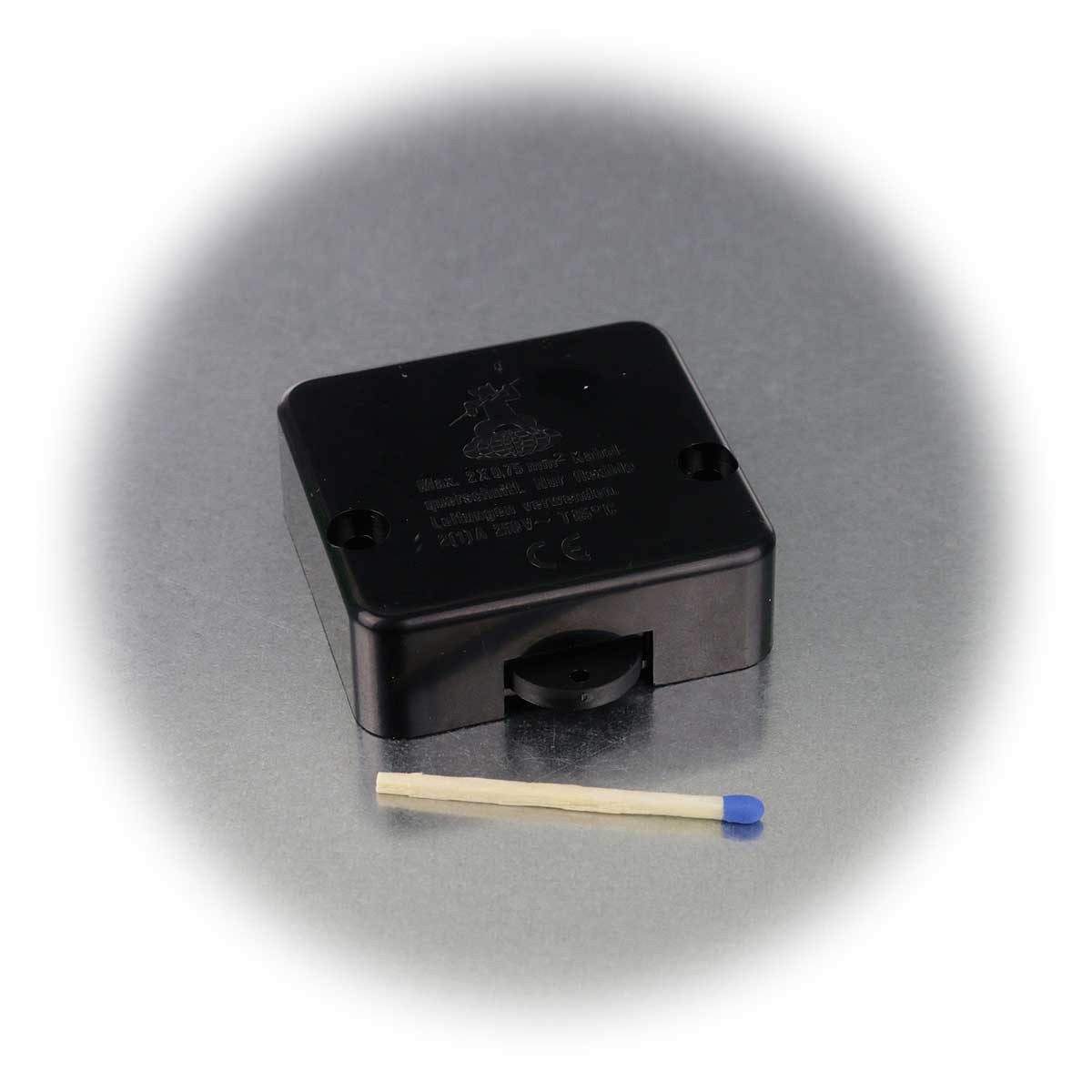interBär Schalter Türkontaktschalter Öffner schwarz 230V/2A Taster
