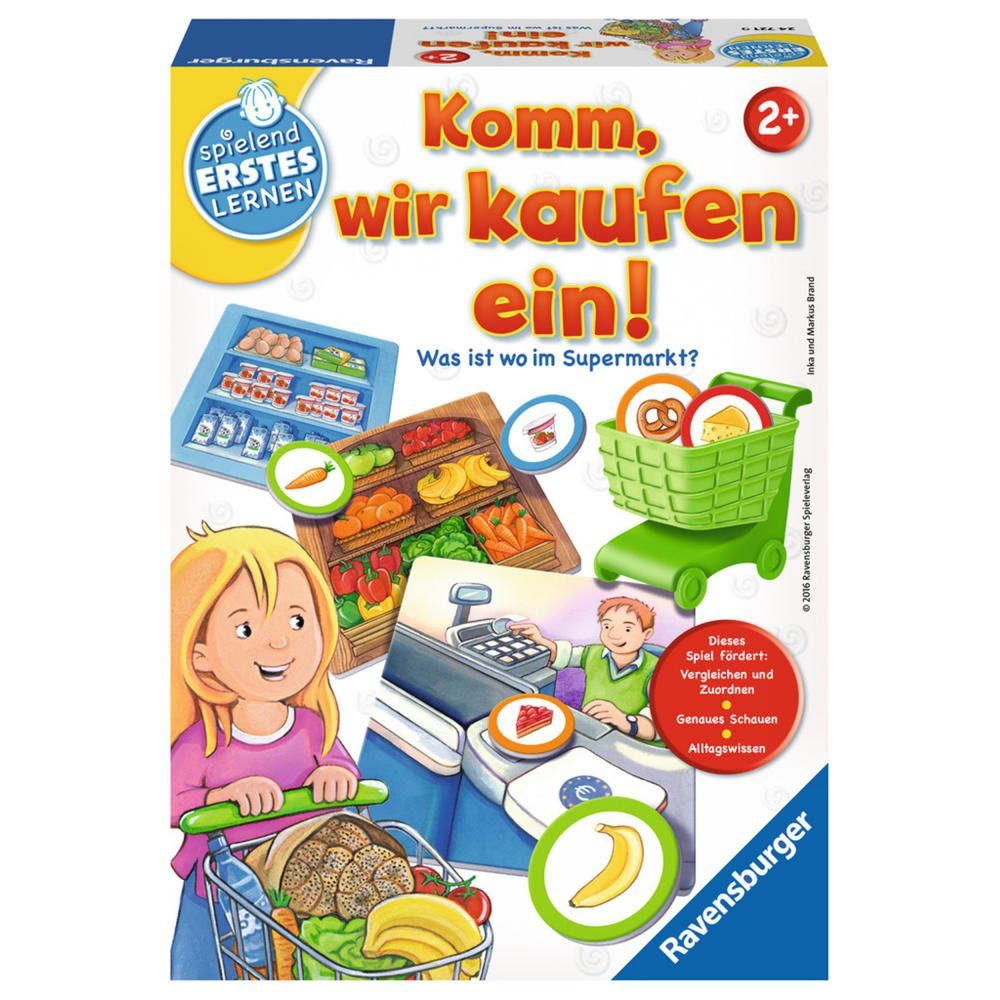 Ravensburger Spiel Komm, wir kaufen ein!
