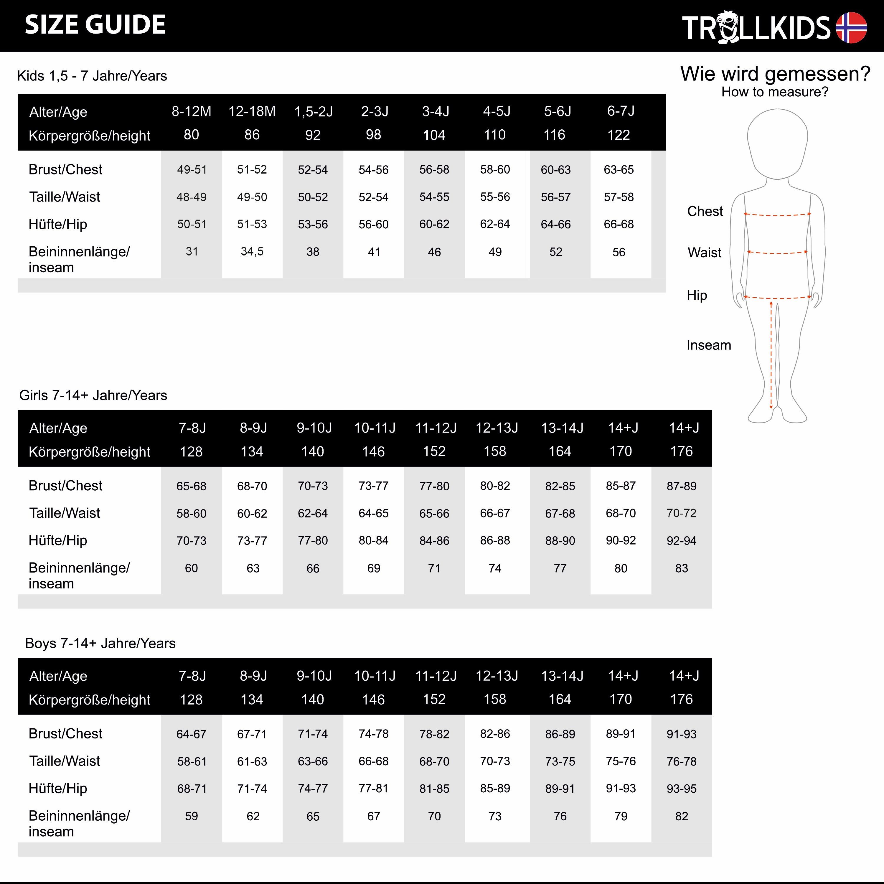 TROLLKIDS Kapuzenpullover Alesund Bio-Baumwolle und recyceltes Polyester