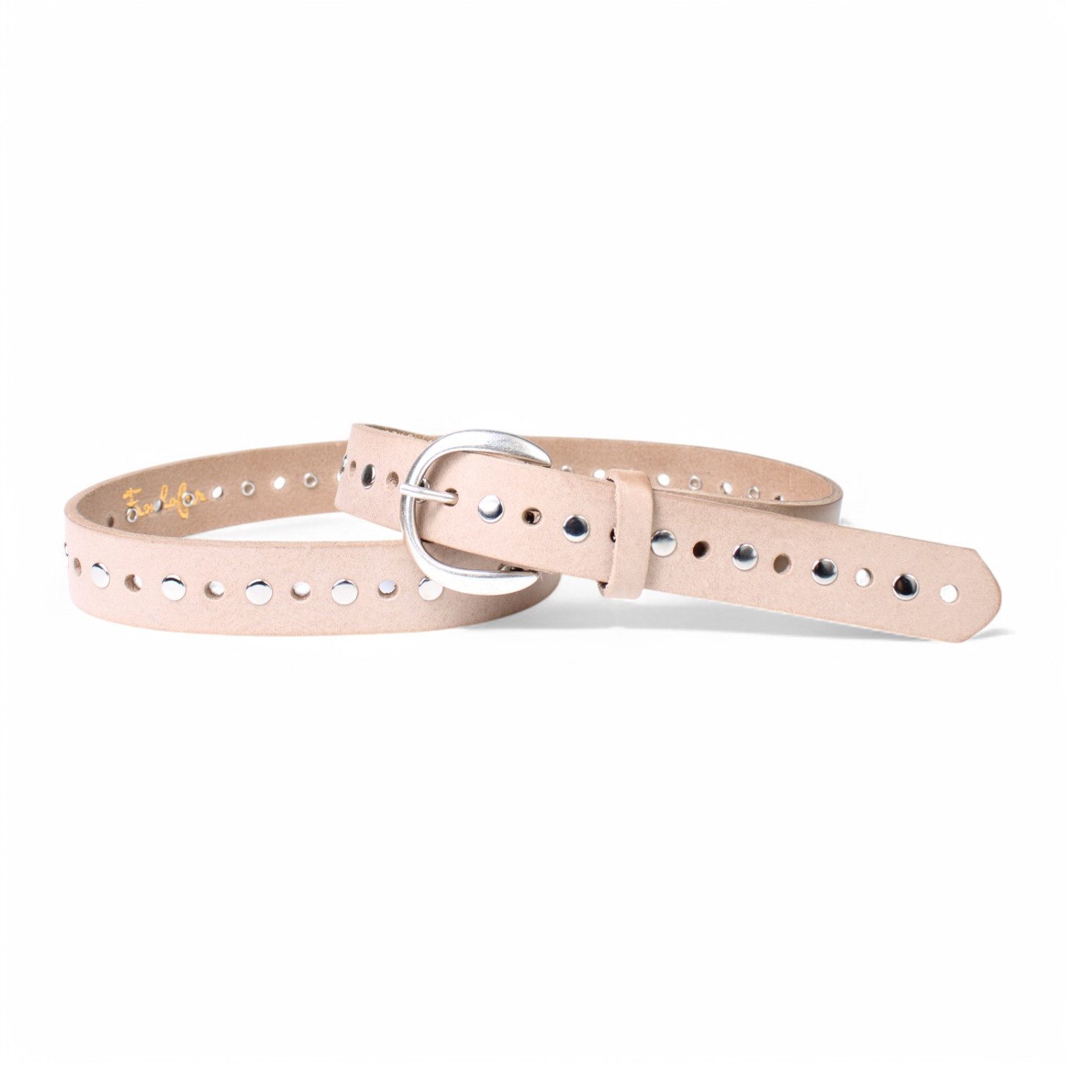 FRONHOFER Nietengürtel Damen Vollrindleder (1-St) 3 cm, durchgenietet
