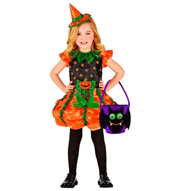 Widmann S.r.l. Hexen-Kostüm Halloween Korb 'Fledermaus', Betteltasche - Süßes