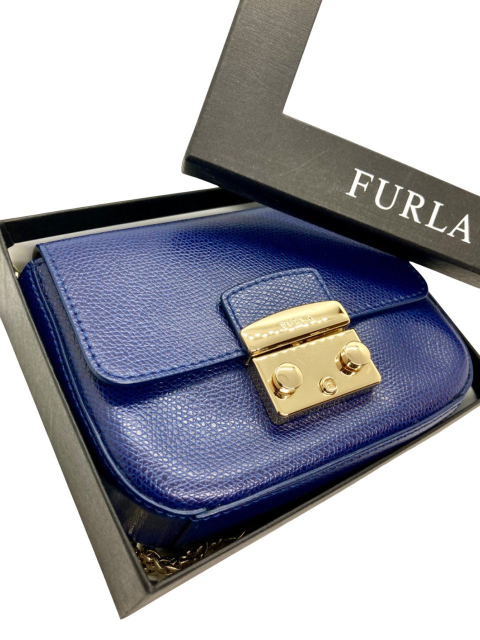 Furla Handtasche Furla Mini Metropolis Blau 00791298 günstig online kaufen